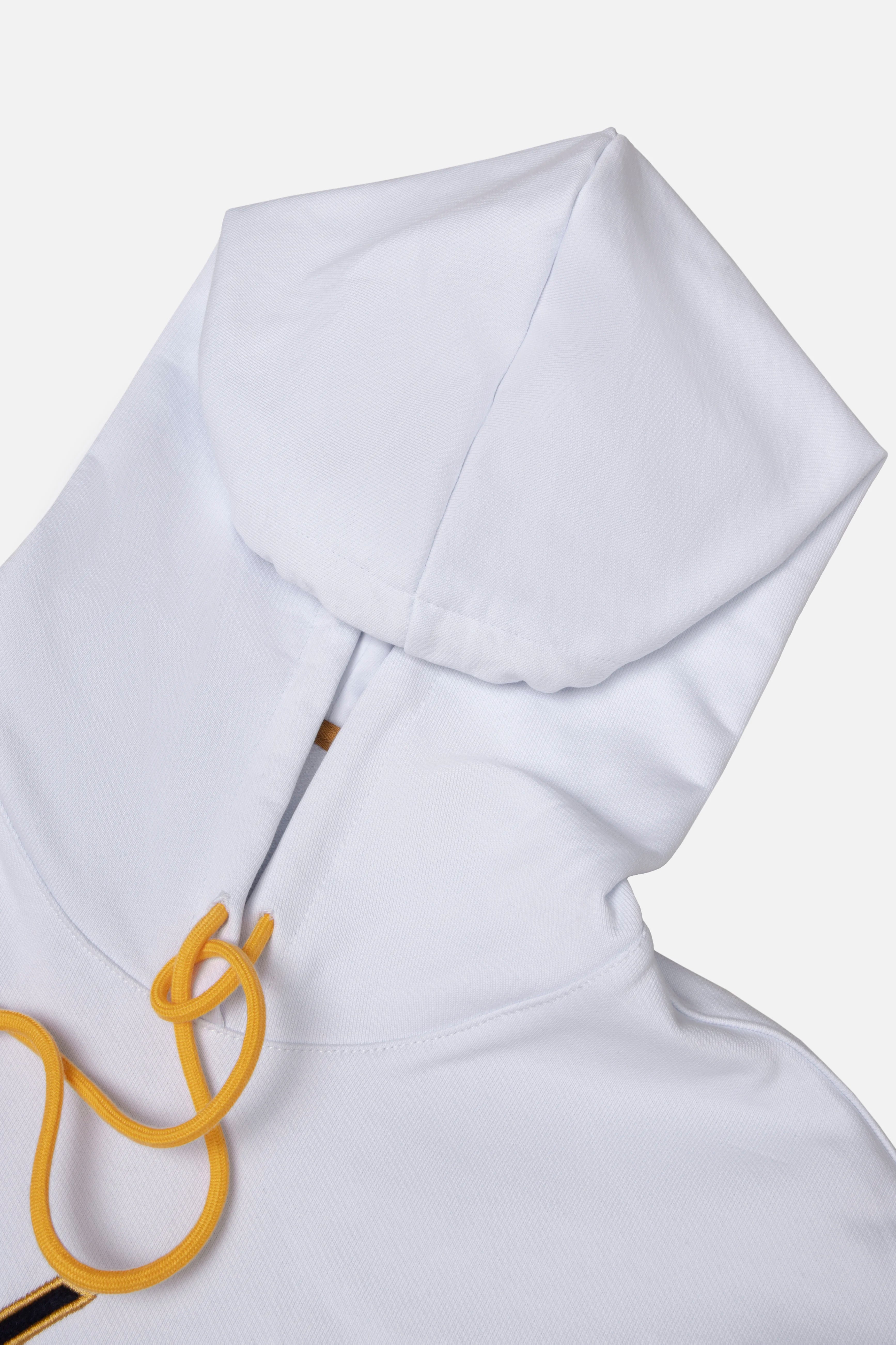 BUZO CERRADO COLOR BLANCO OPTICO