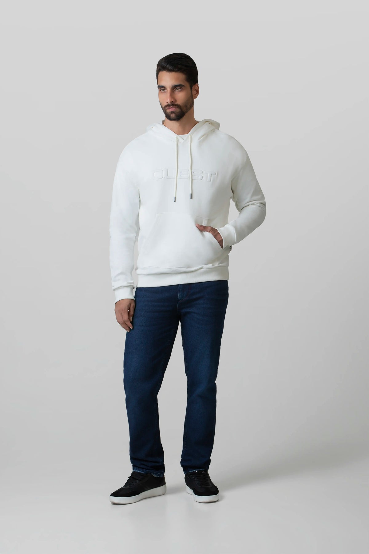 BUZO CERRADO COLOR IVORY