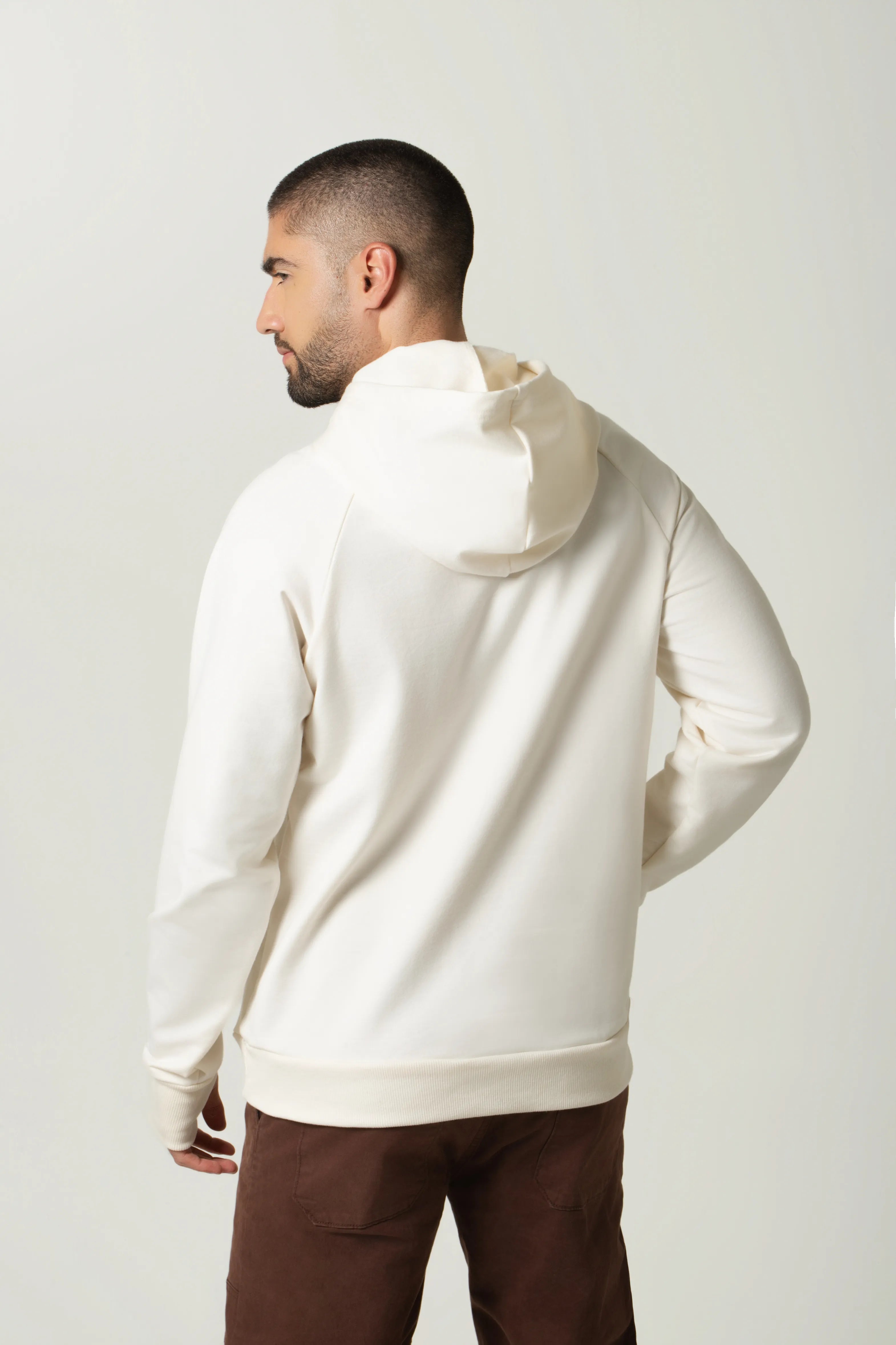 BUZO CERRADO COLOR IVORY