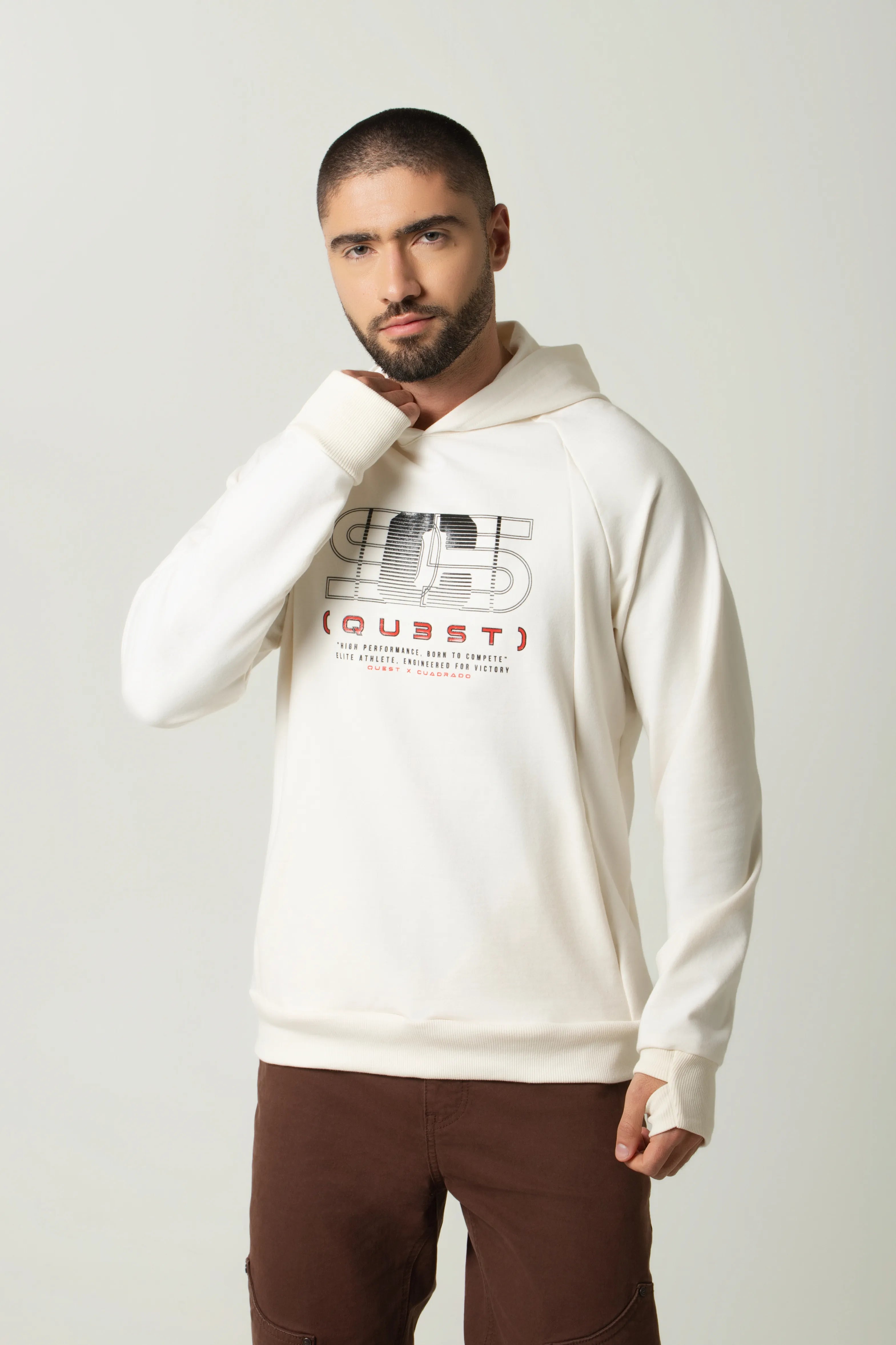 BUZO CERRADO COLOR IVORY