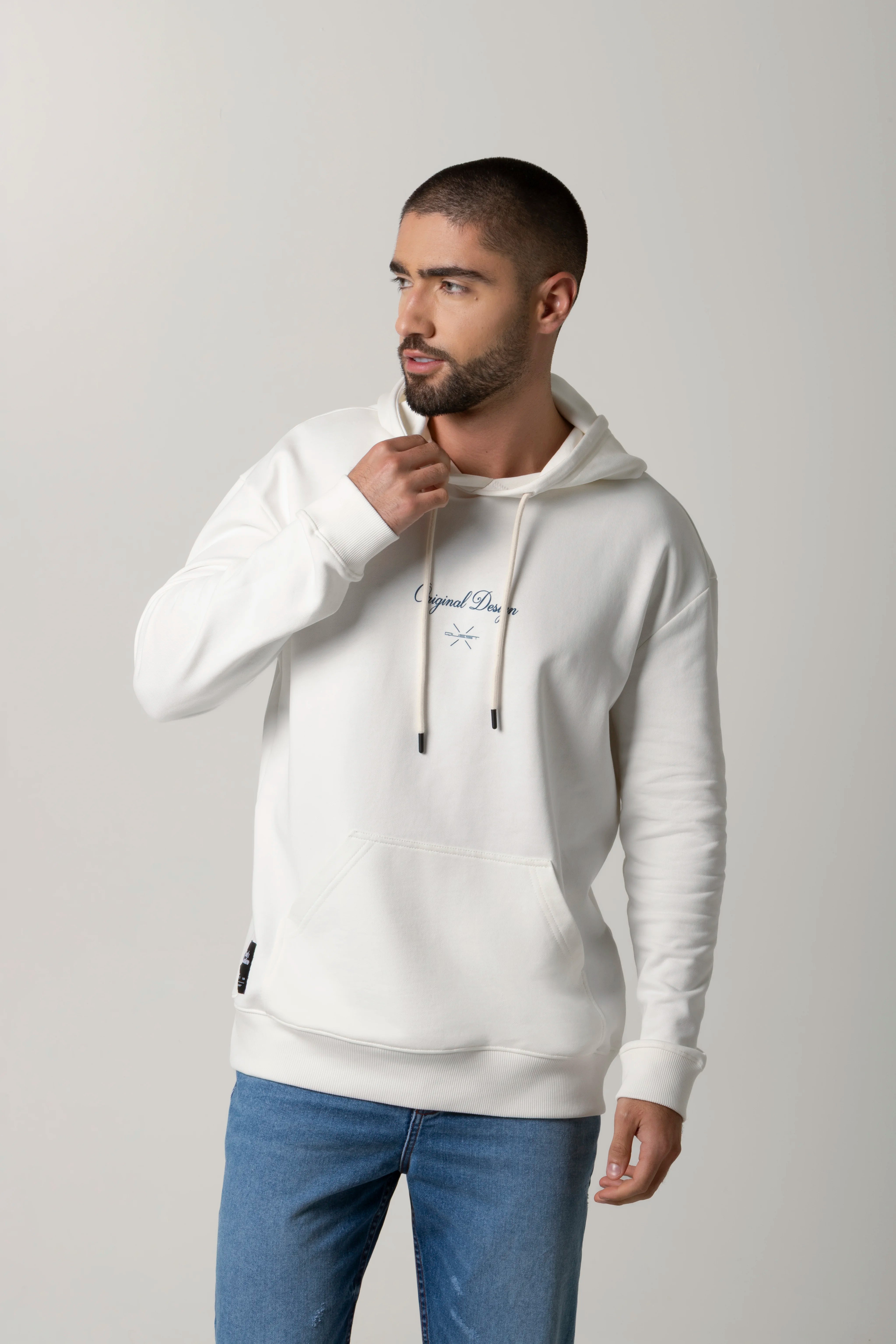 BUZO CERRADO COLOR IVORY