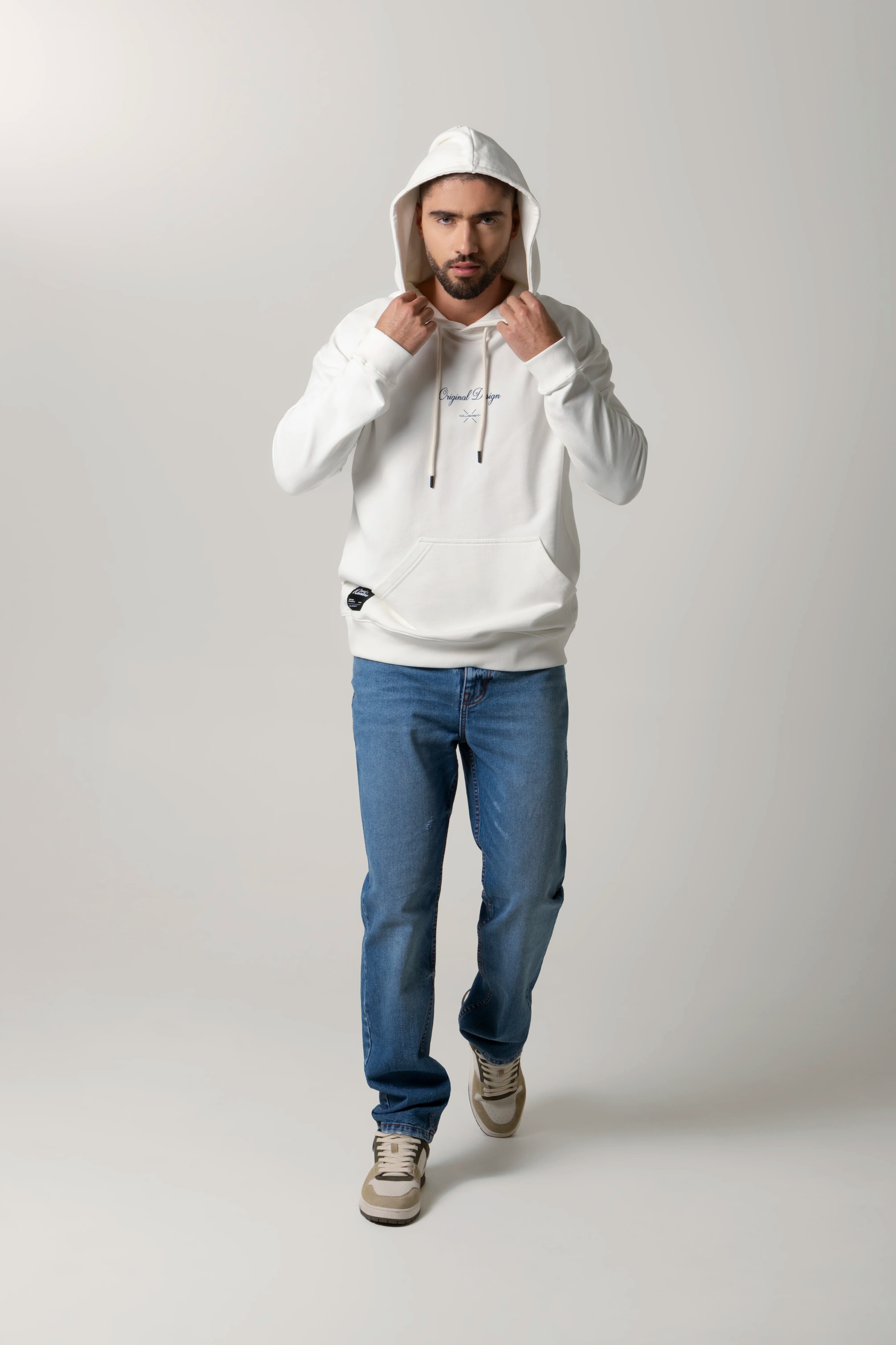 BUZO CERRADO COLOR IVORY