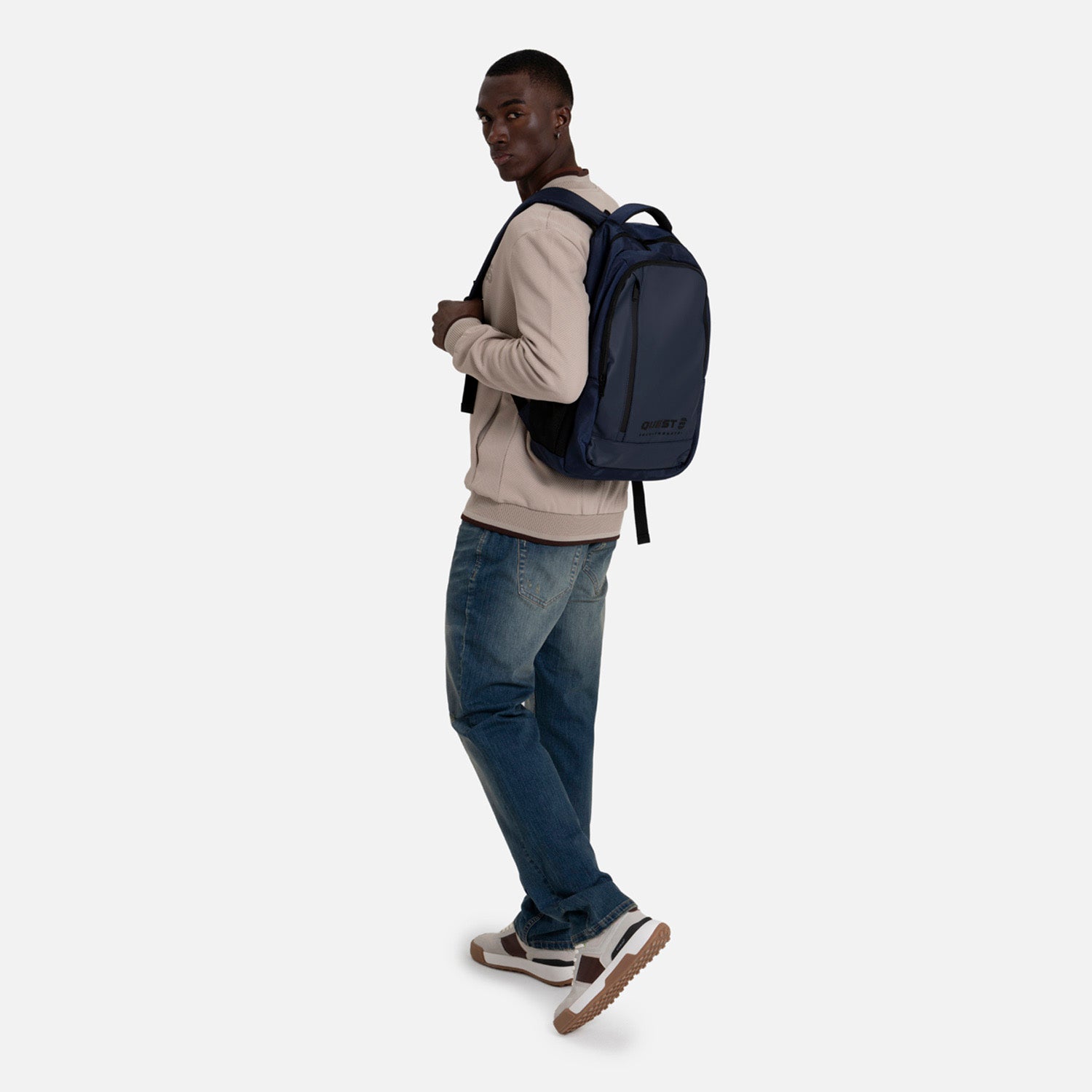 MALETIN TIPO MORRAL COLOR AZUL OSCURO