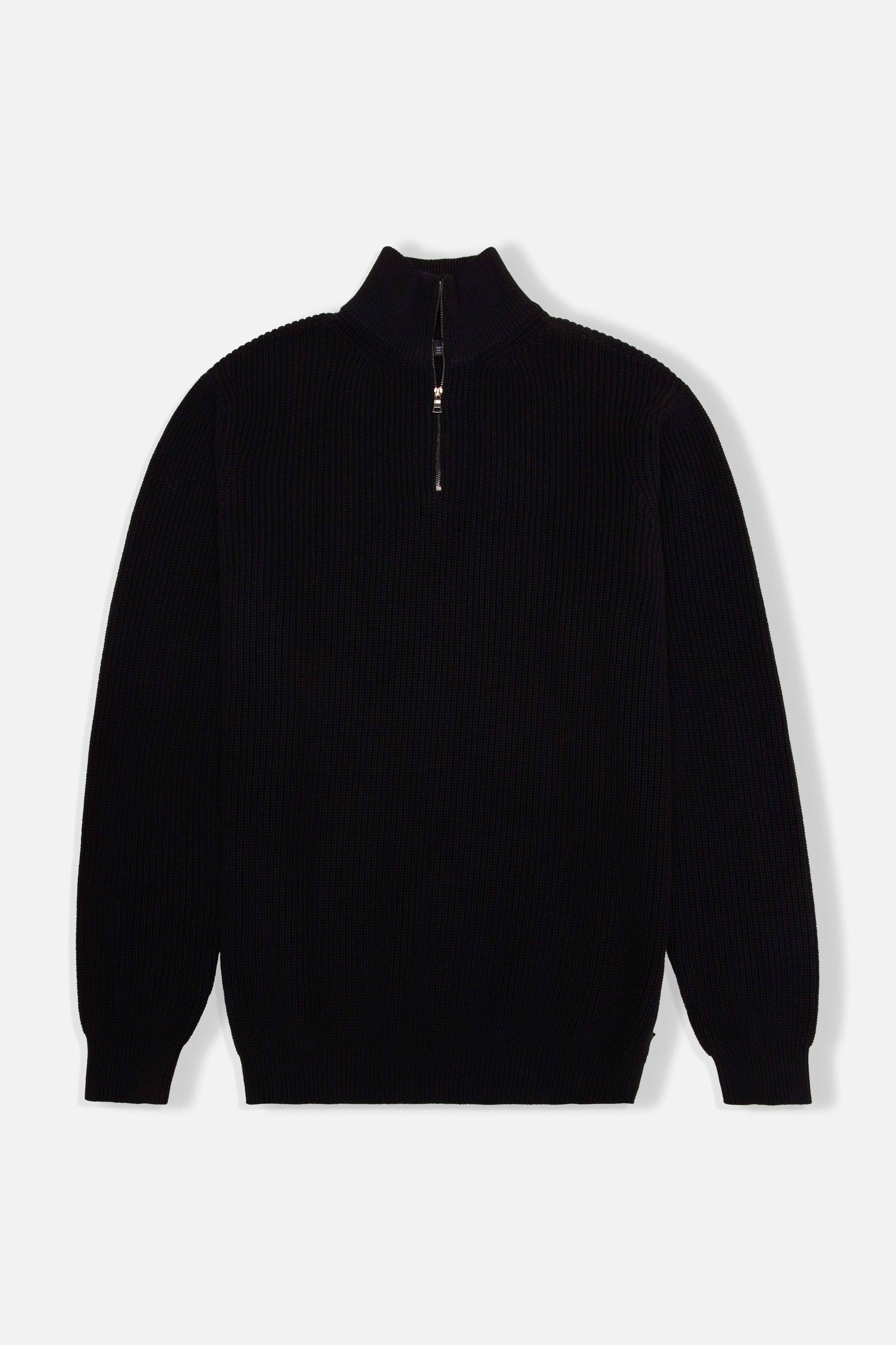SWEATER CERRADO COLOR NEGRO