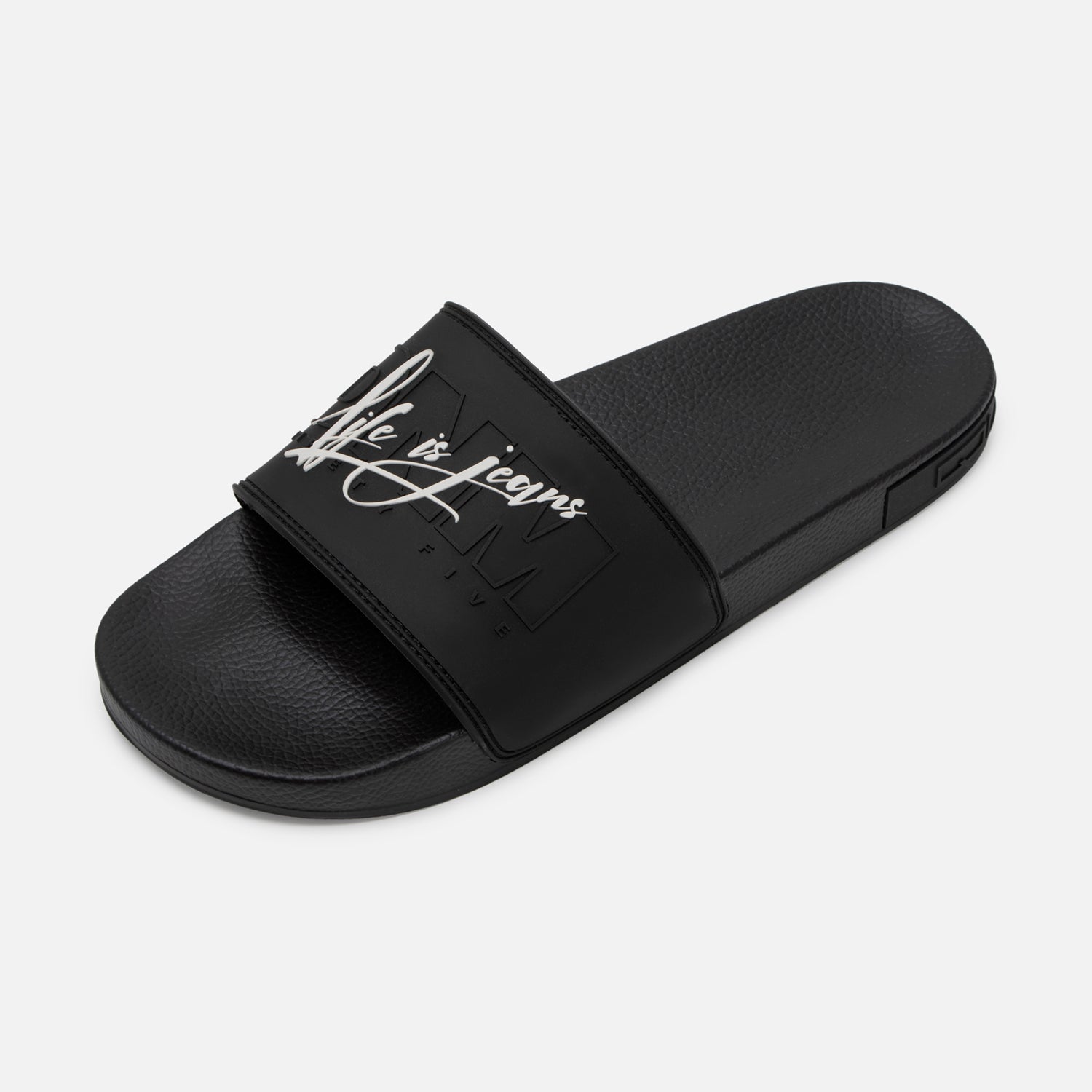 SANDALIAS TIPO PALA COLOR NEGRO