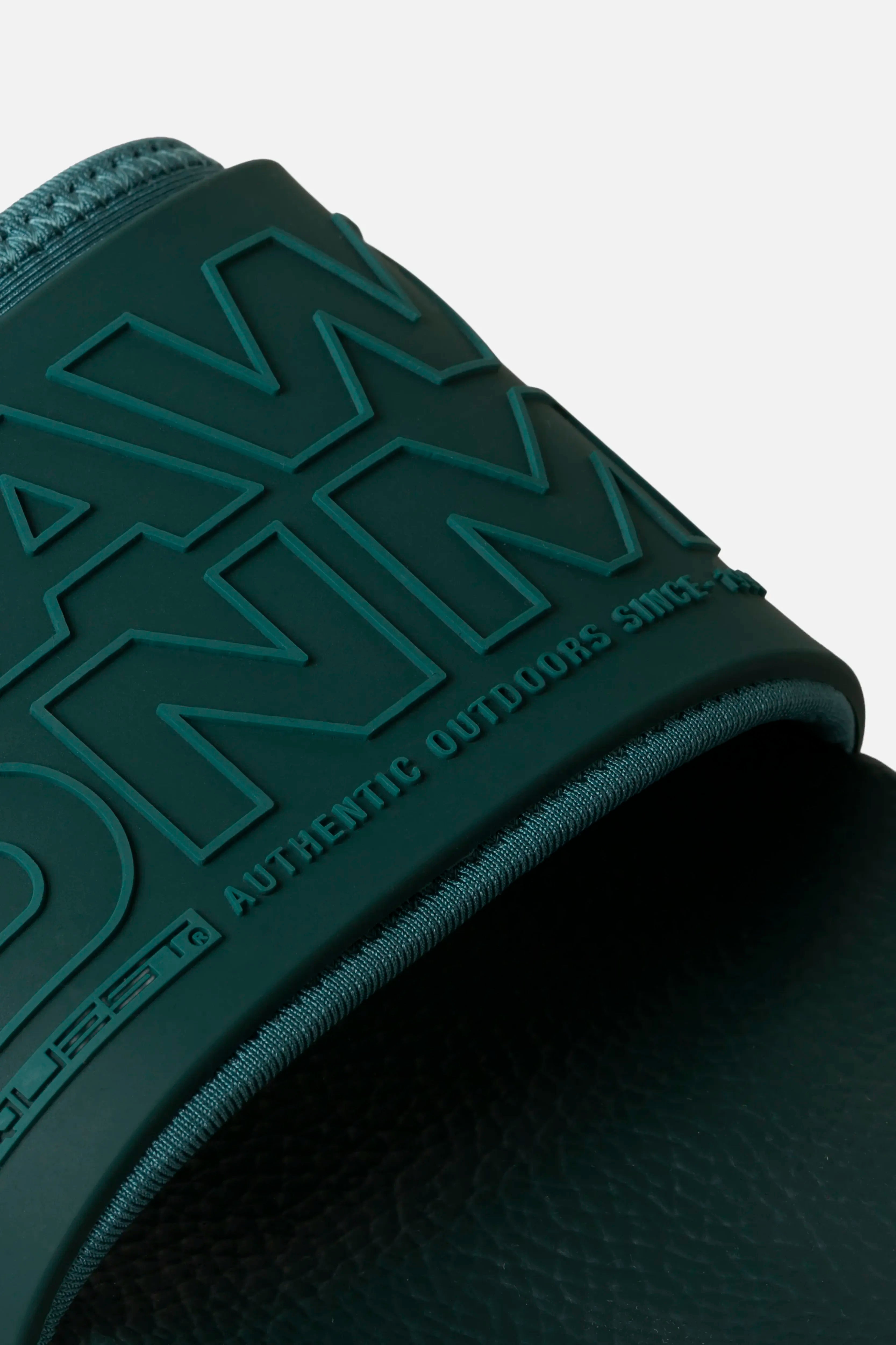 SANDALIAS TIPO PALA COLOR VERDE TORMENTA