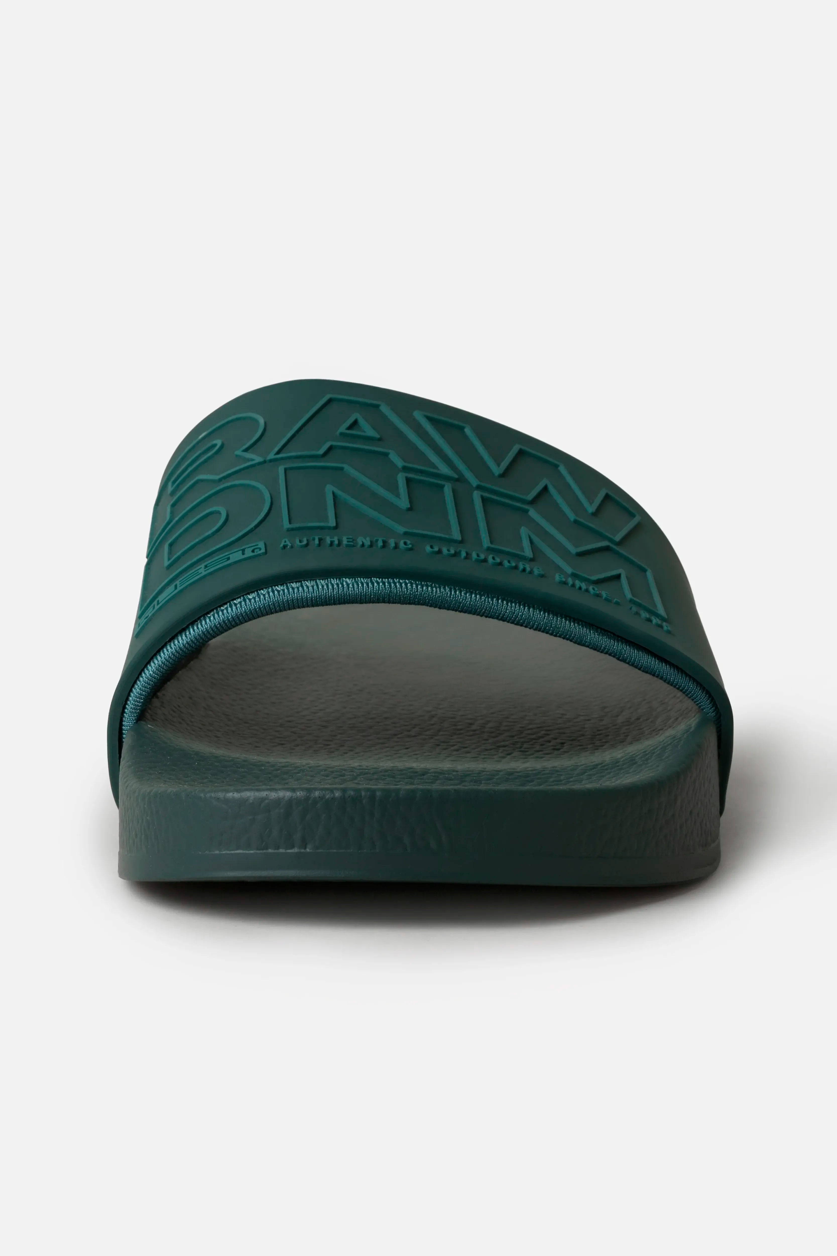 SANDALIAS TIPO PALA COLOR VERDE TORMENTA