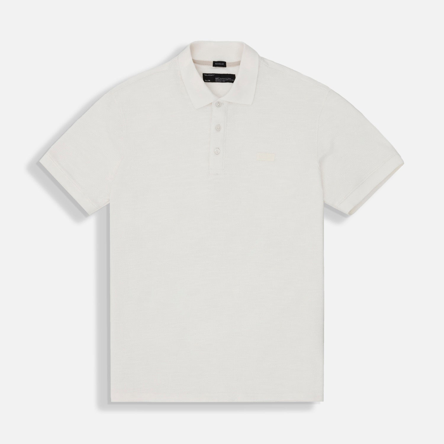 POLO MANGA CORTA COLOR IVORY