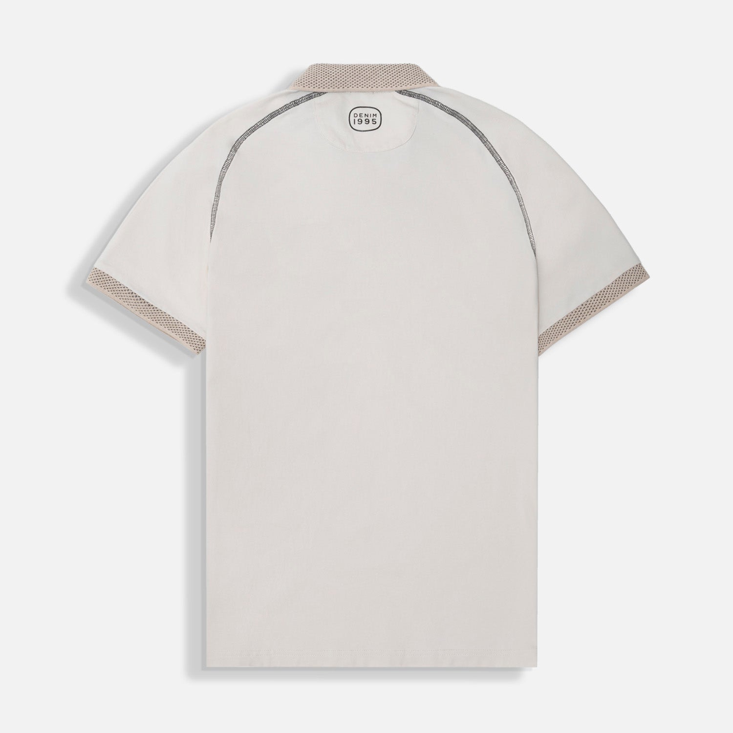 POLO MANGA CORTA COLOR WHITECAP GRAY