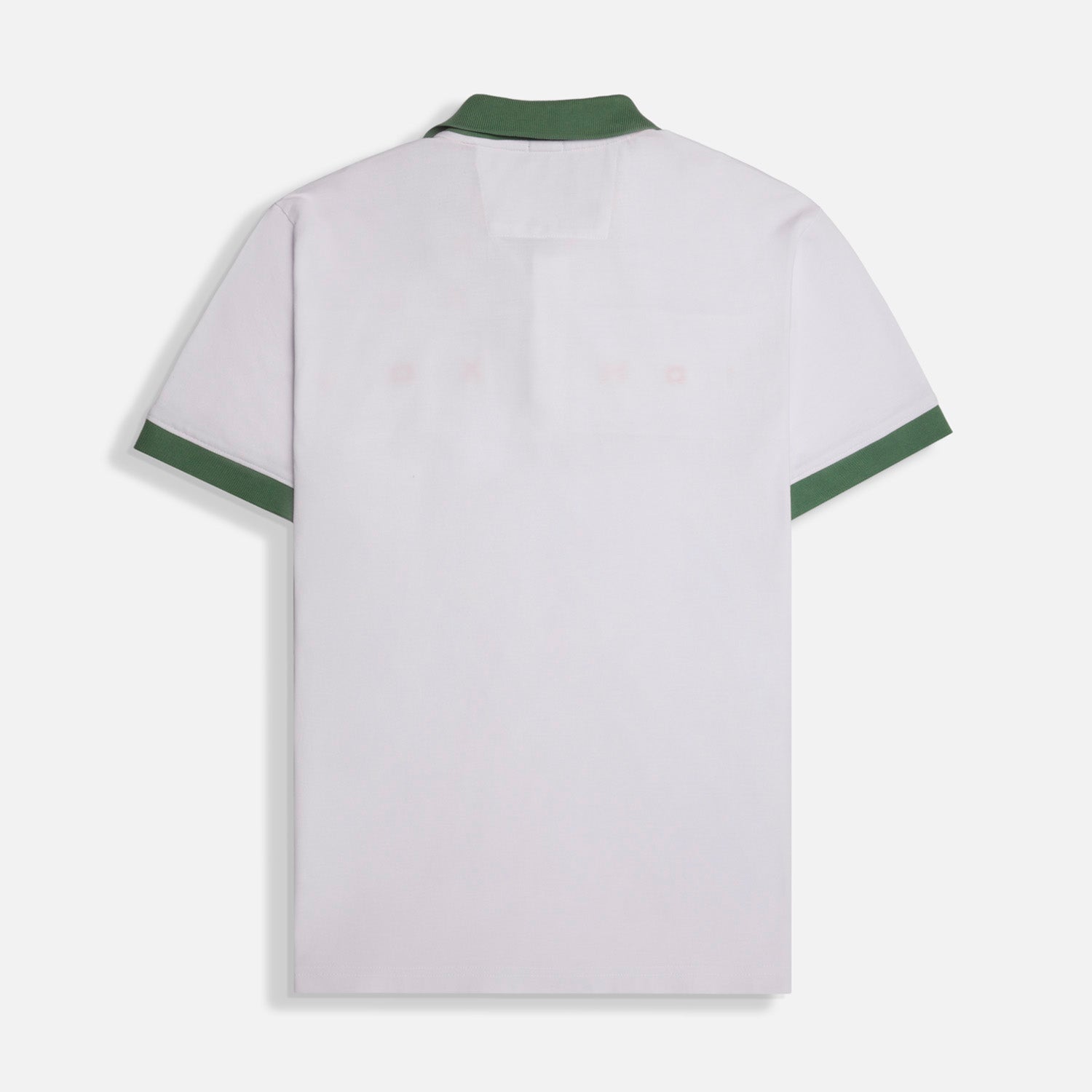 POLO MANGA CORTA COLOR BLANCO OPTICO