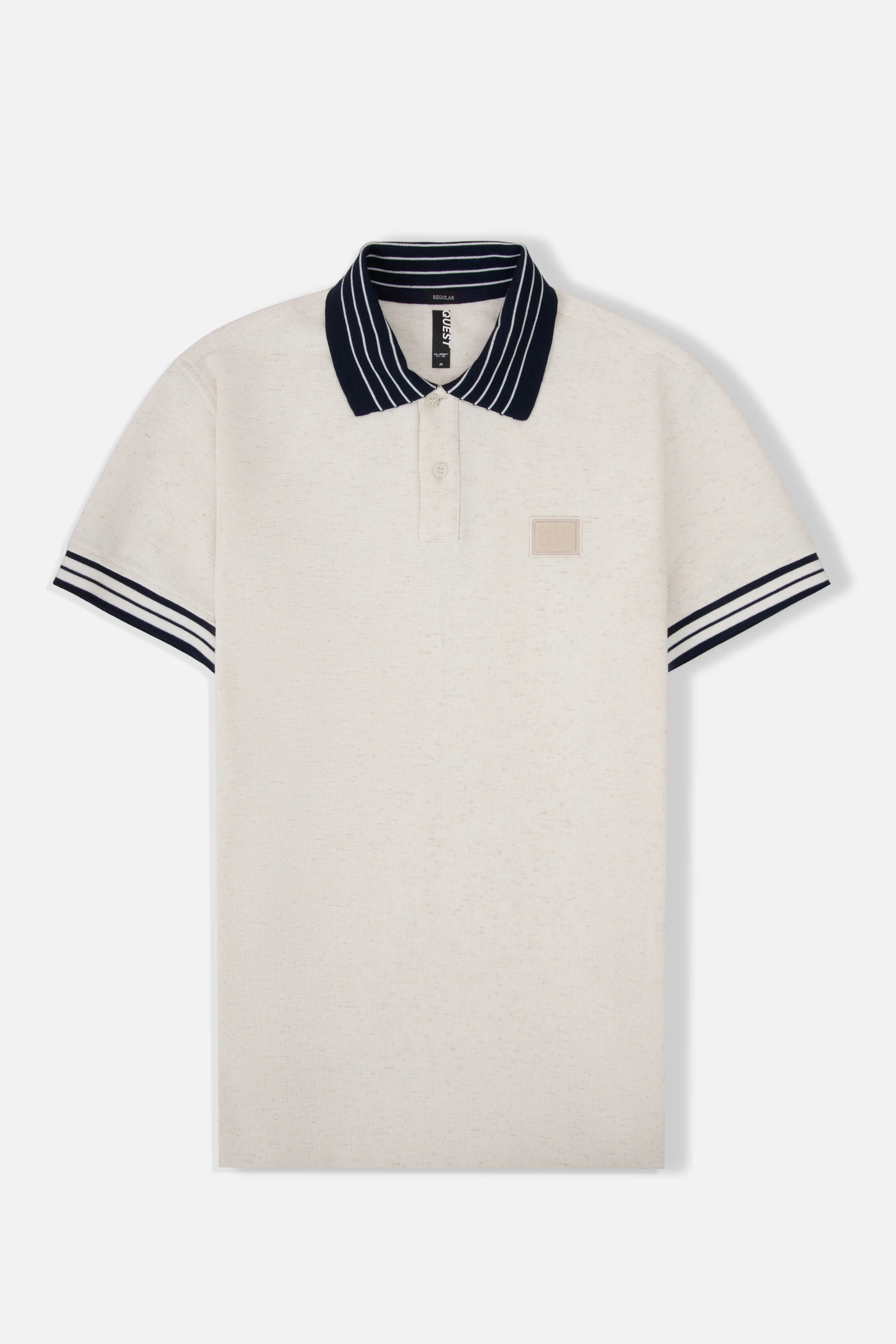 POLO MANGA CORTA COLOR CRUDO