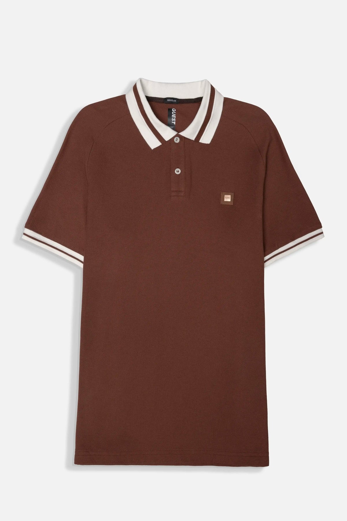 POLO MANGA CORTA COLOR BRUNETTE