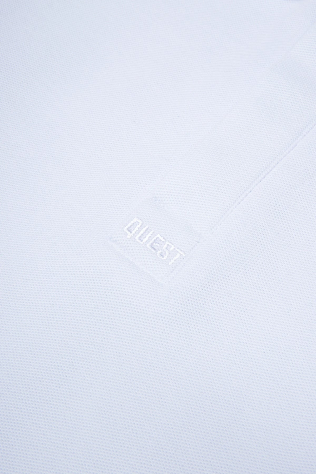 POLO MANGA CORTA COLOR BLANCO OPTICO