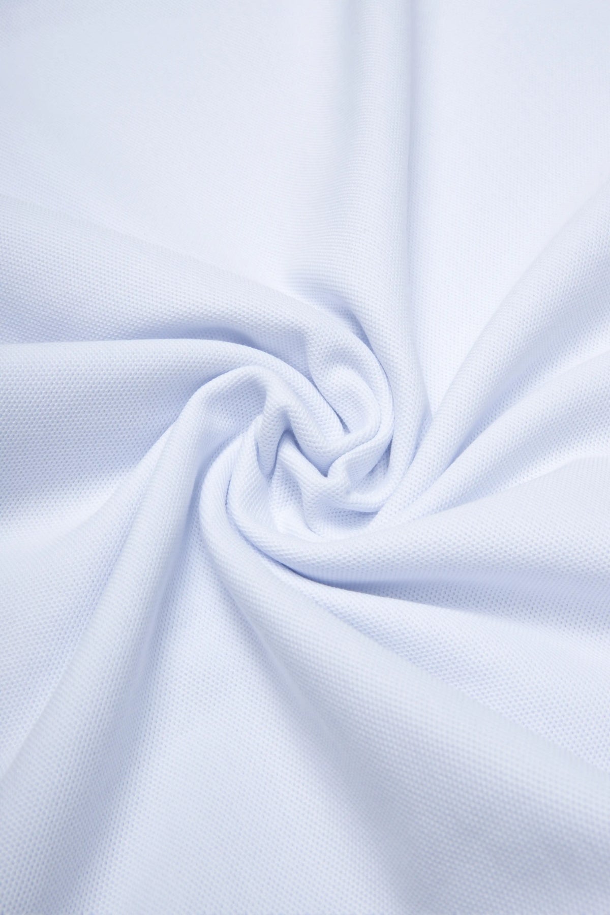 POLO MANGA CORTA COLOR BLANCO OPTICO