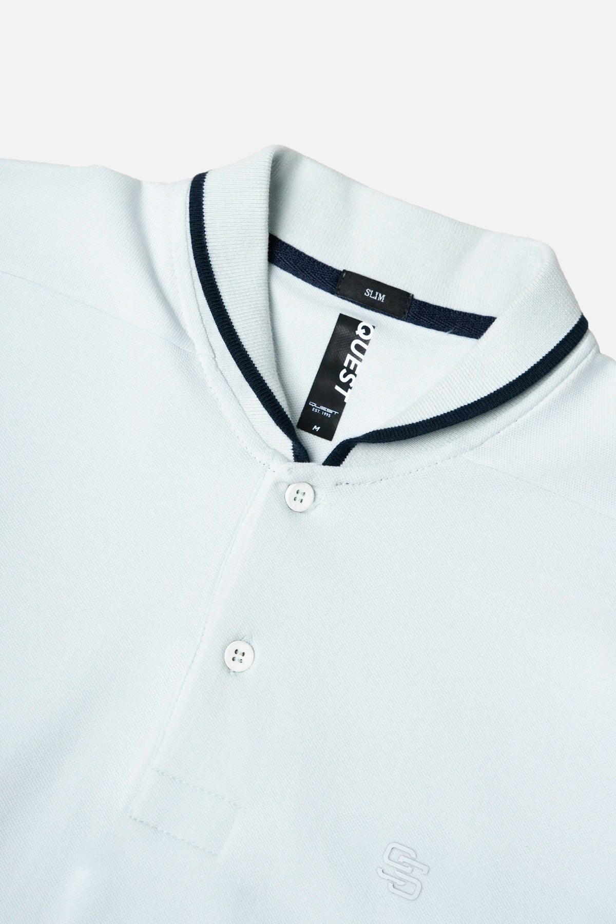 POLO MANGA CORTA COLOR AZUL BALADA