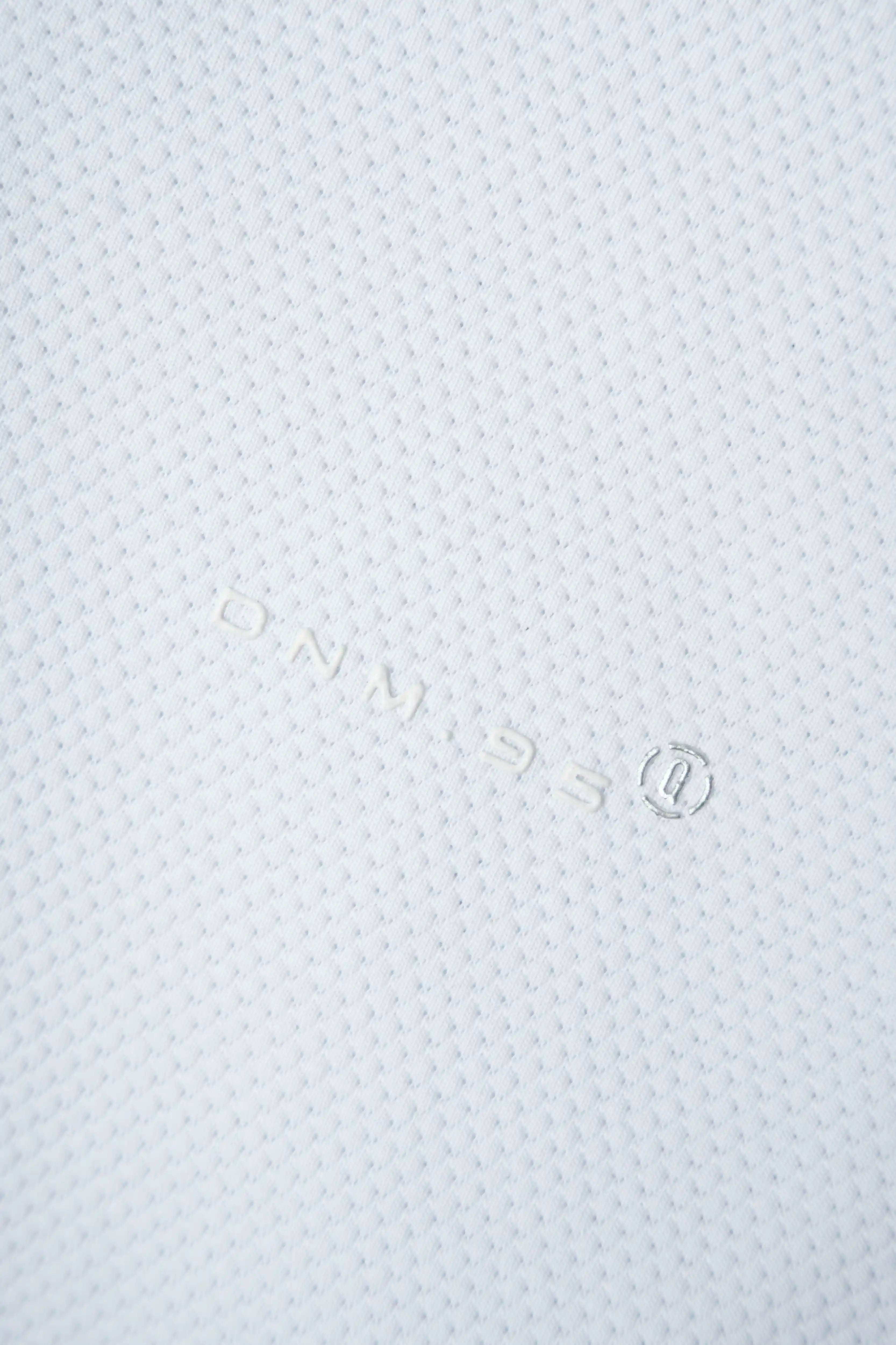 POLO MANGA CORTA COLOR BLANCO OPTICO