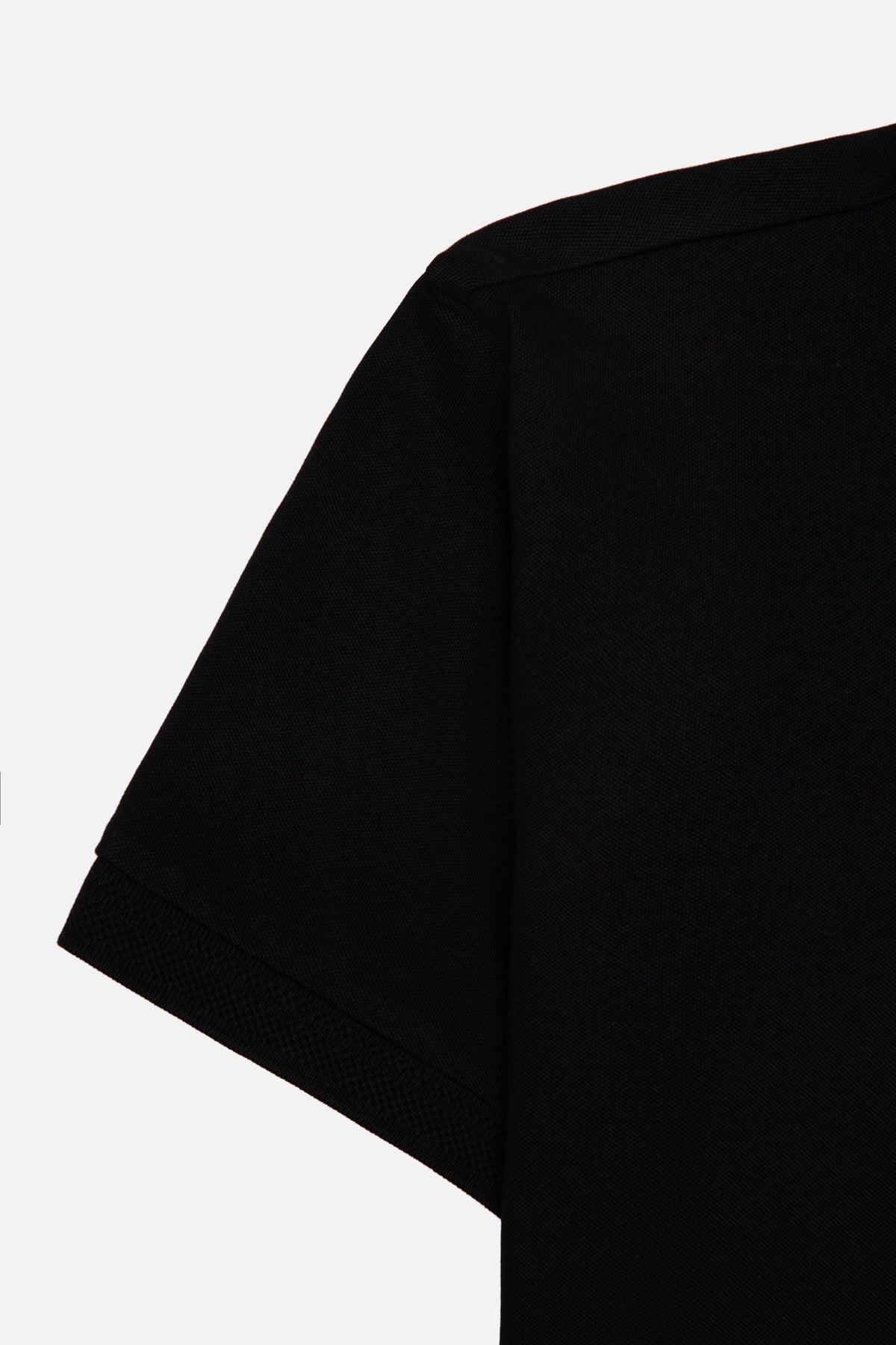 POLO MANGA CORTA COLOR NEGRO