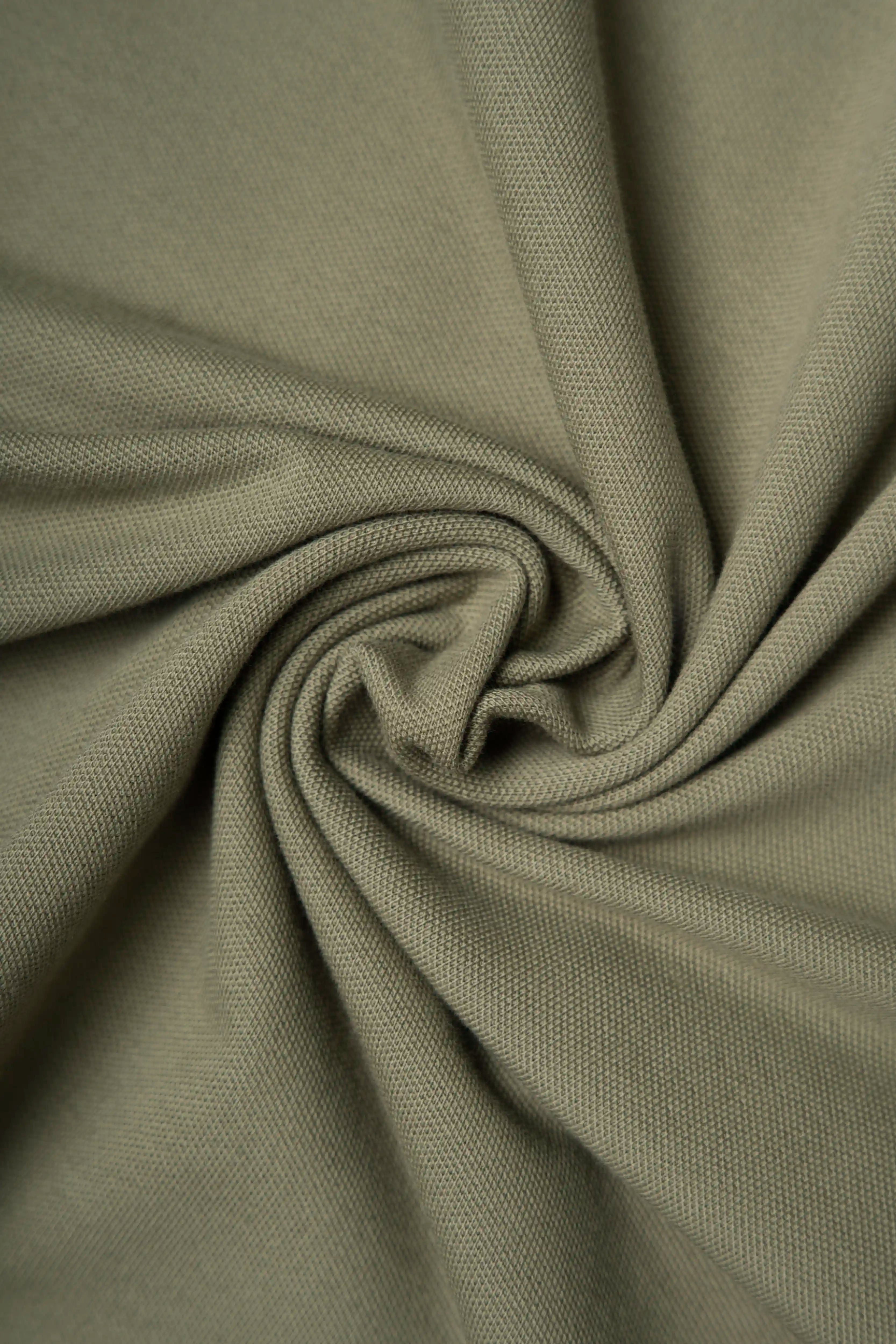 POLO MANGA CORTA COLOR DARK OLIVA