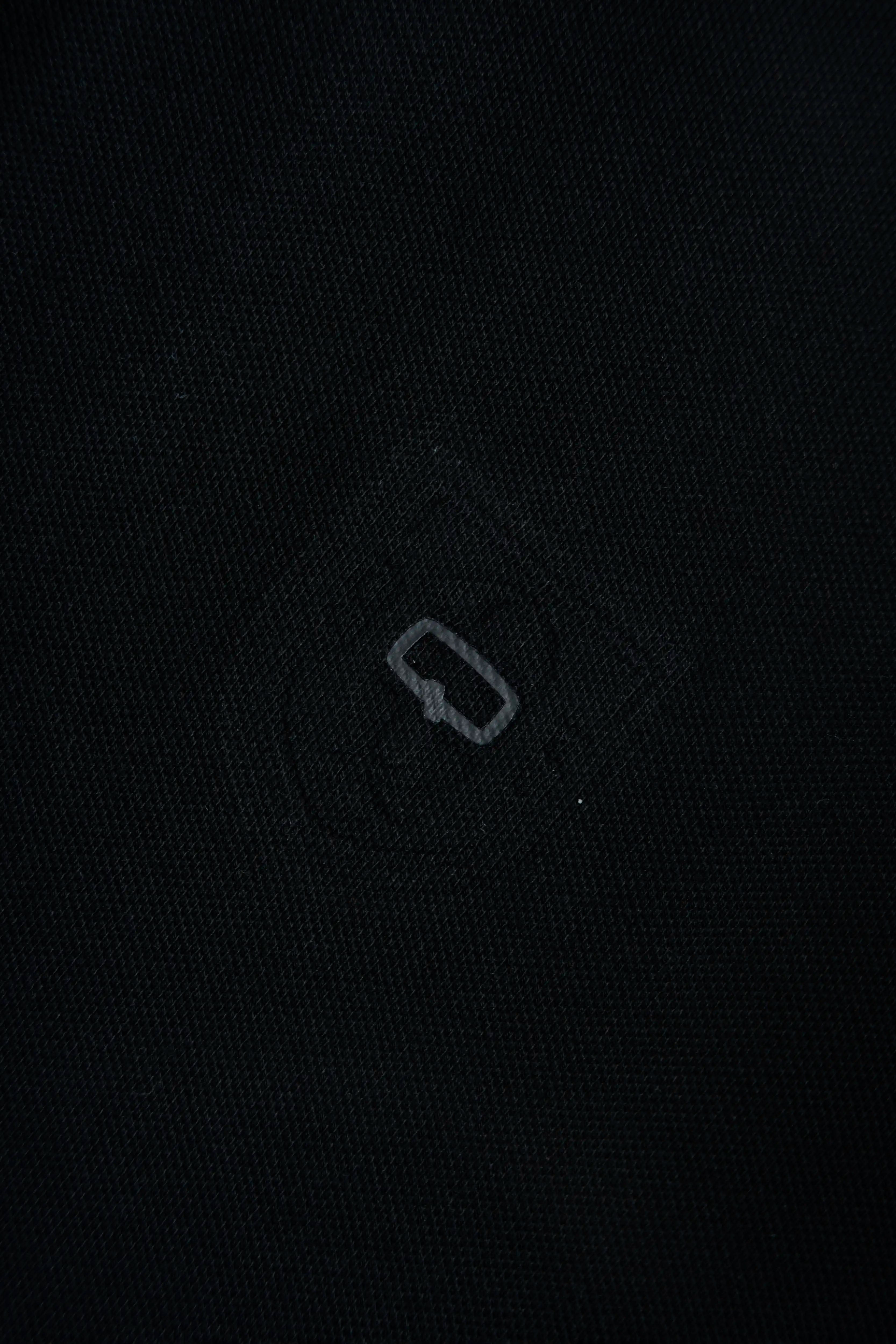 POLO MANGA CORTA COLOR NEGRO