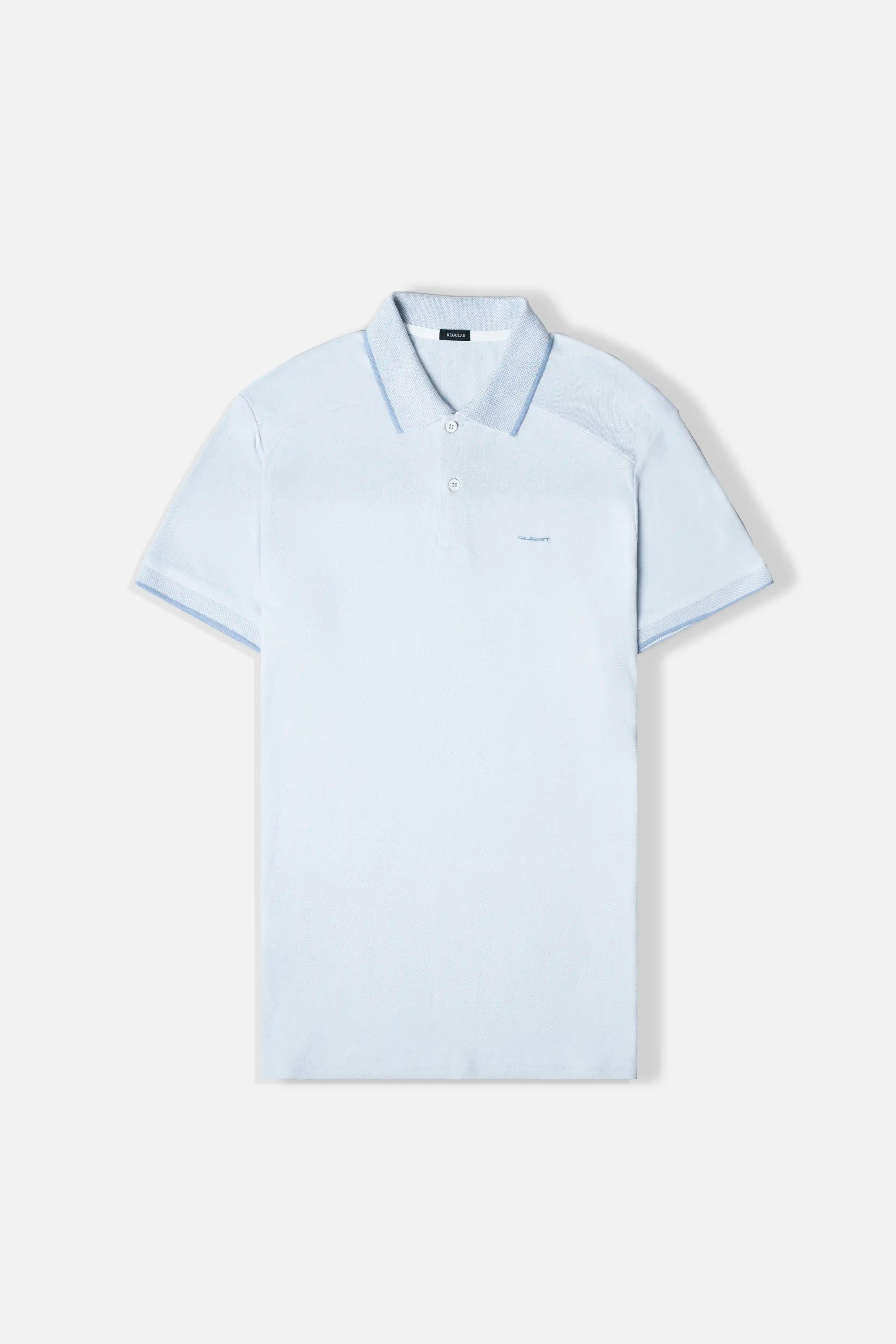 POLO MANGA CORTA COLOR BABY BLUE