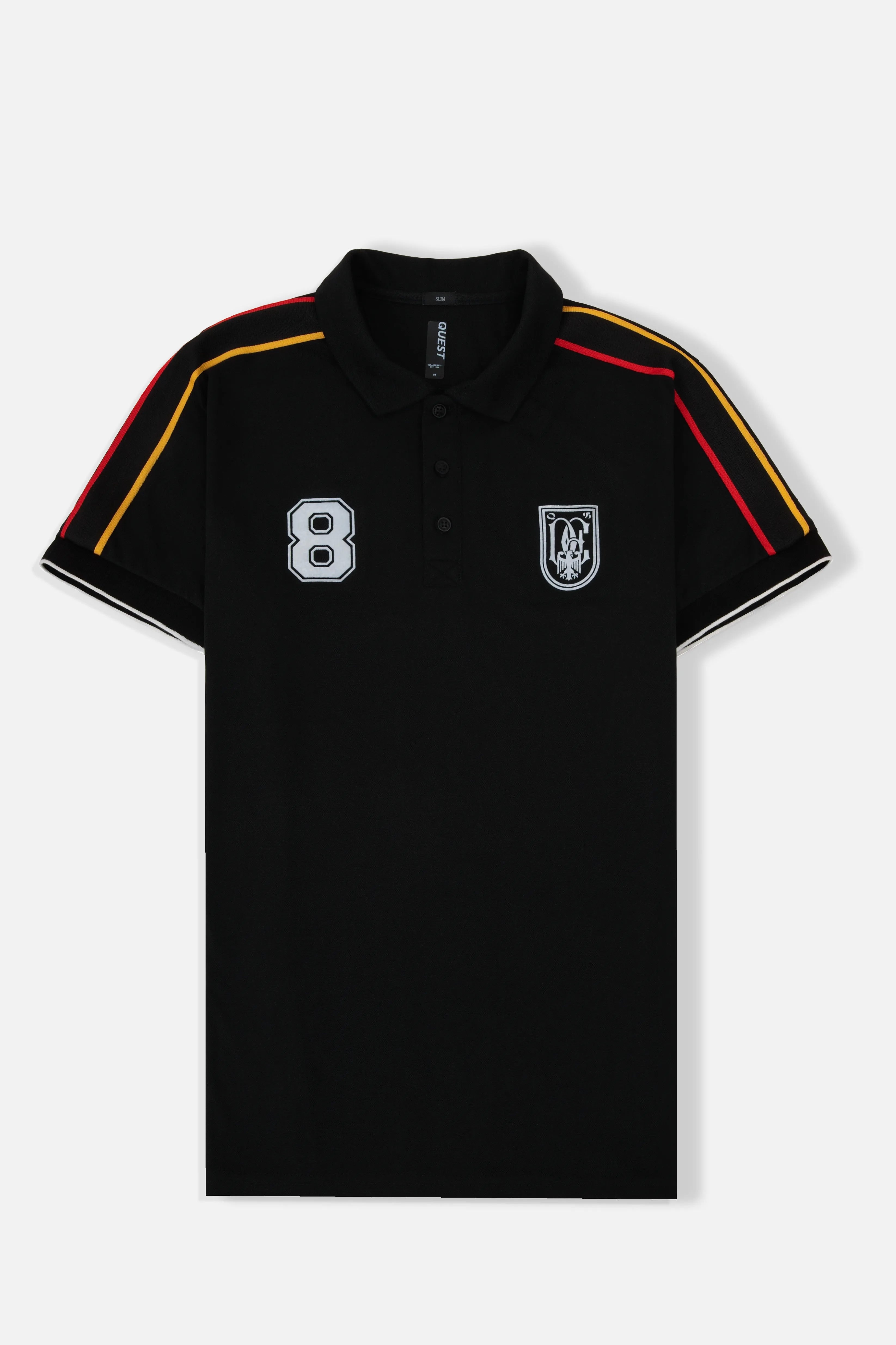 POLO ALEMANIA MANGA CORTA COLOR NEGRO