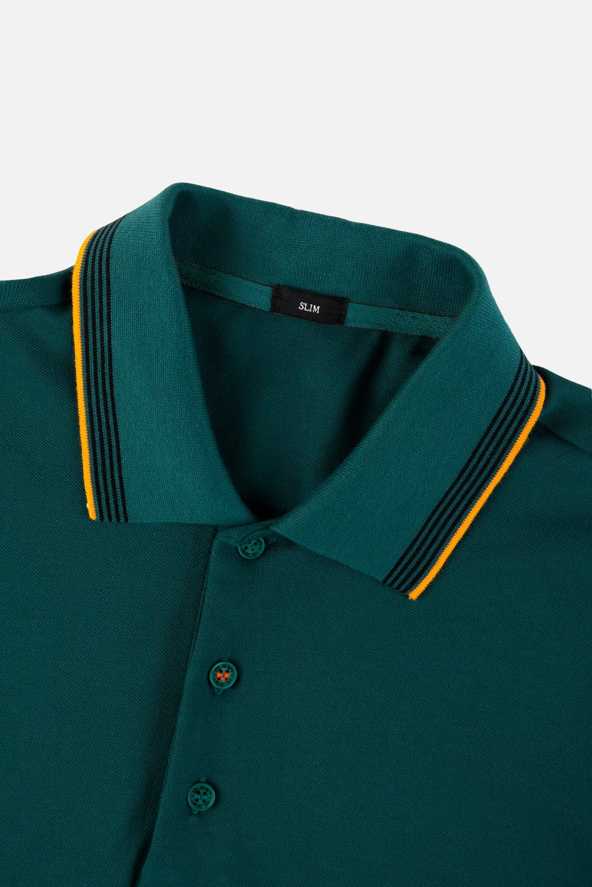 POLO MANGA CORTA COLOR VERDE TEAL