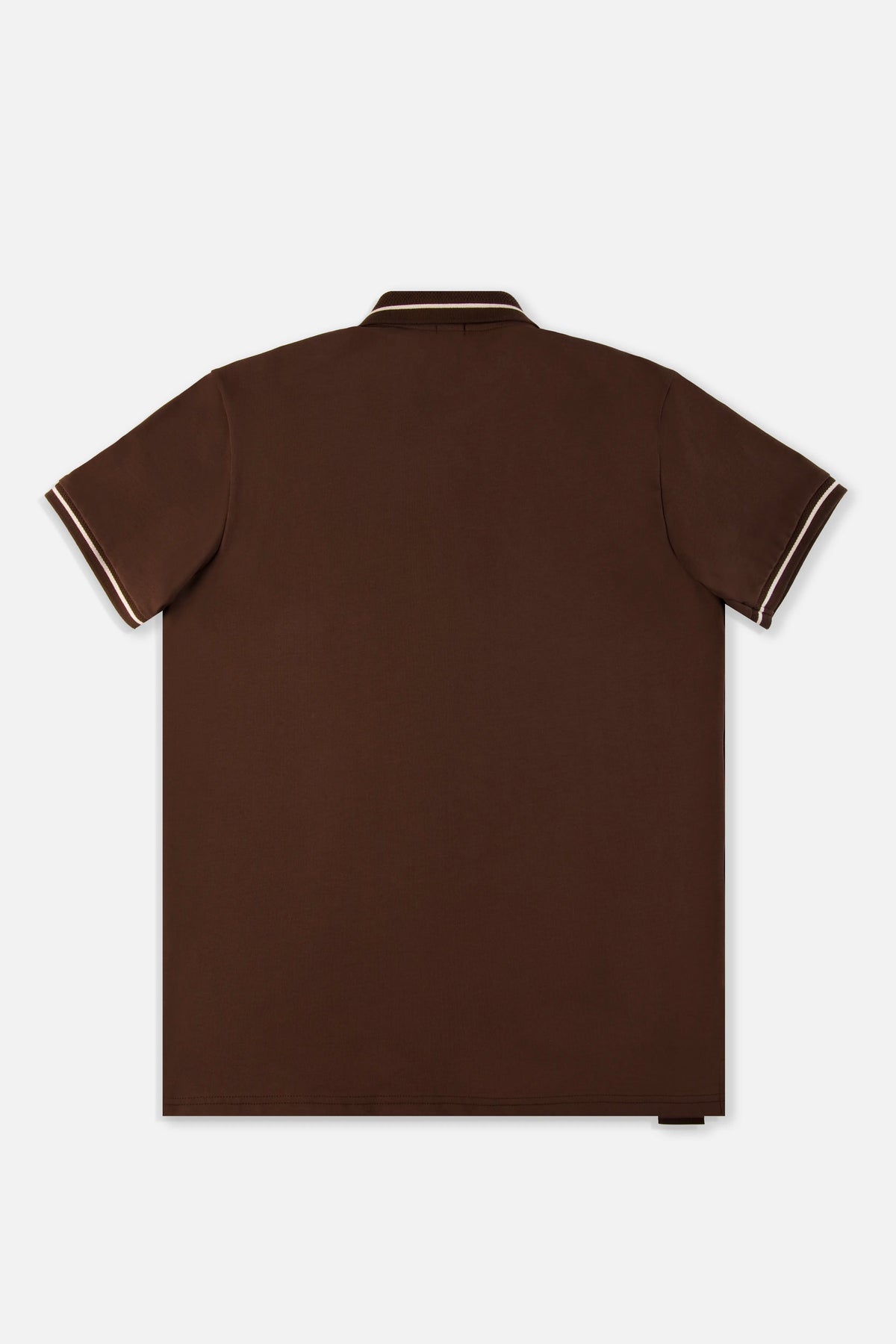 POLO MANGA CORTA COLOR SHAVED CHOCOLATE
