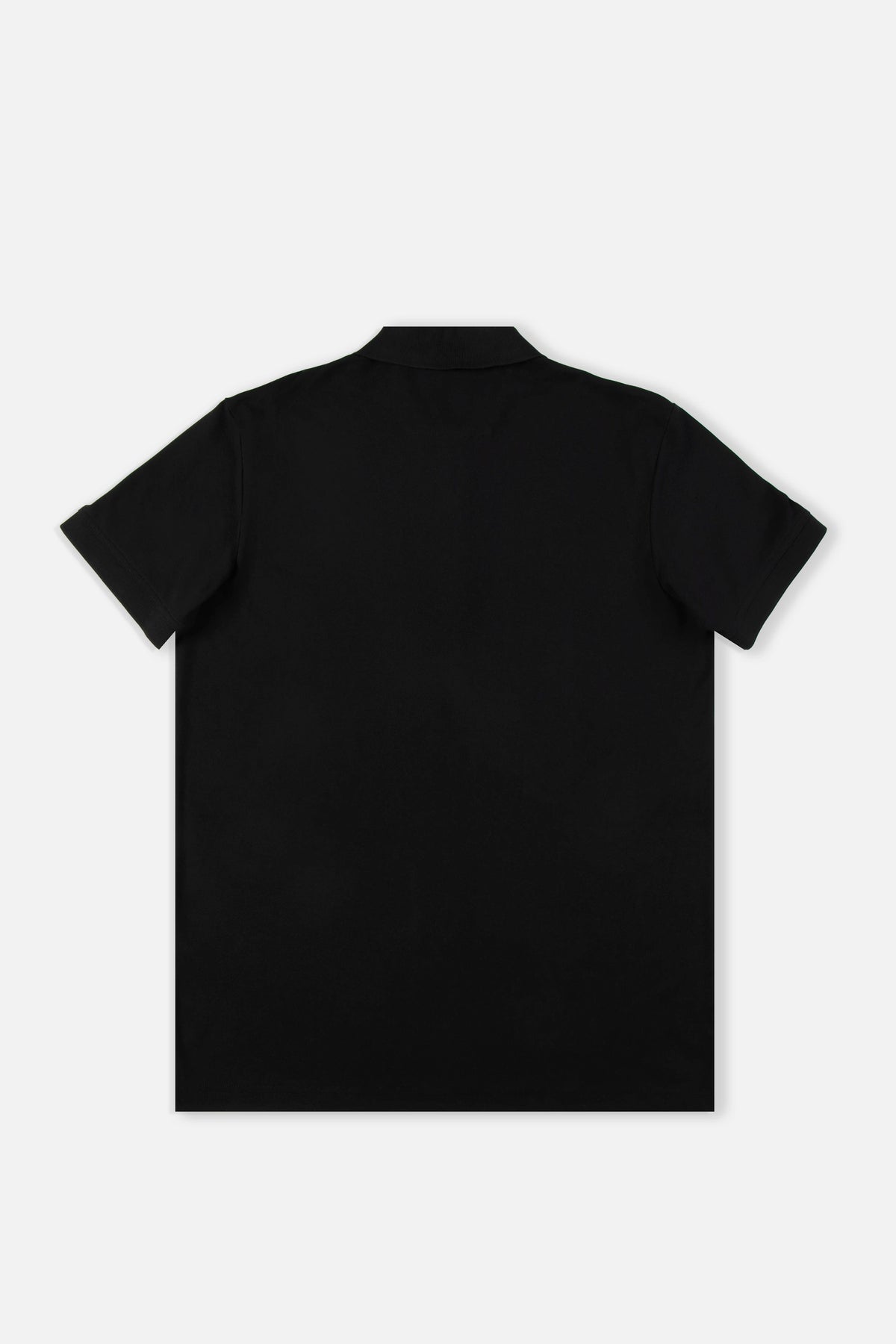POLO MANGA CORTA COLOR NEGRO
