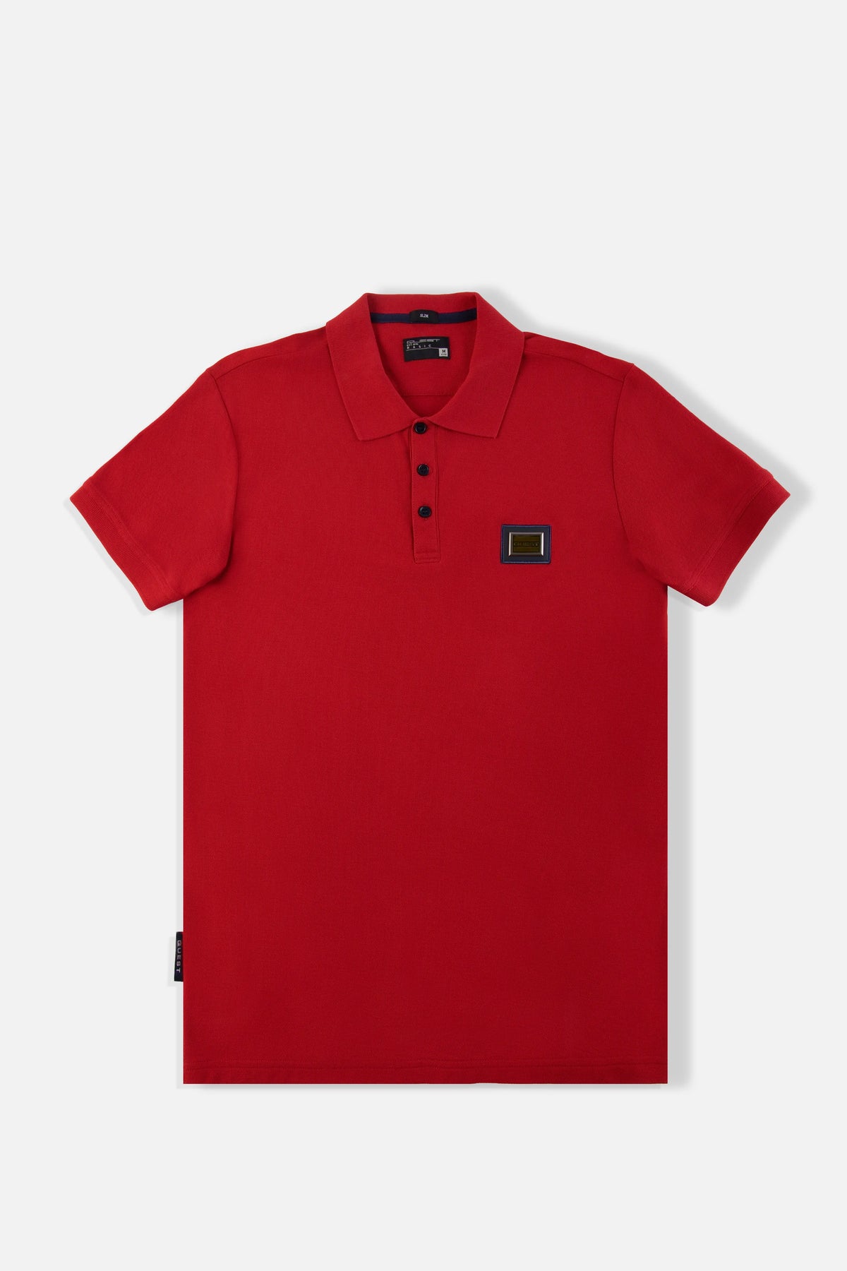 POLO MANGA CORTA COLOR ROJO