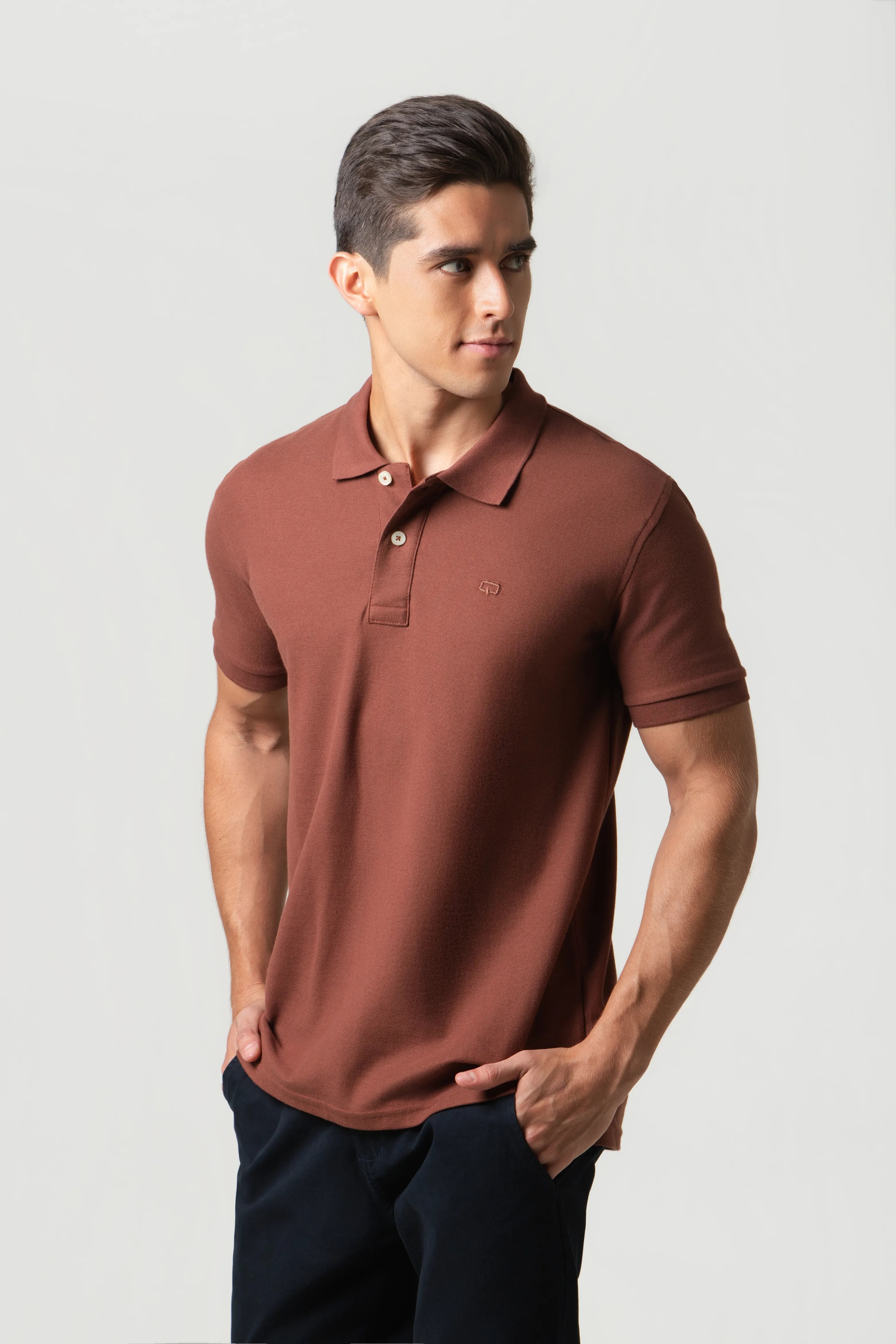 POLO SLIM COLOR BRUNETTE