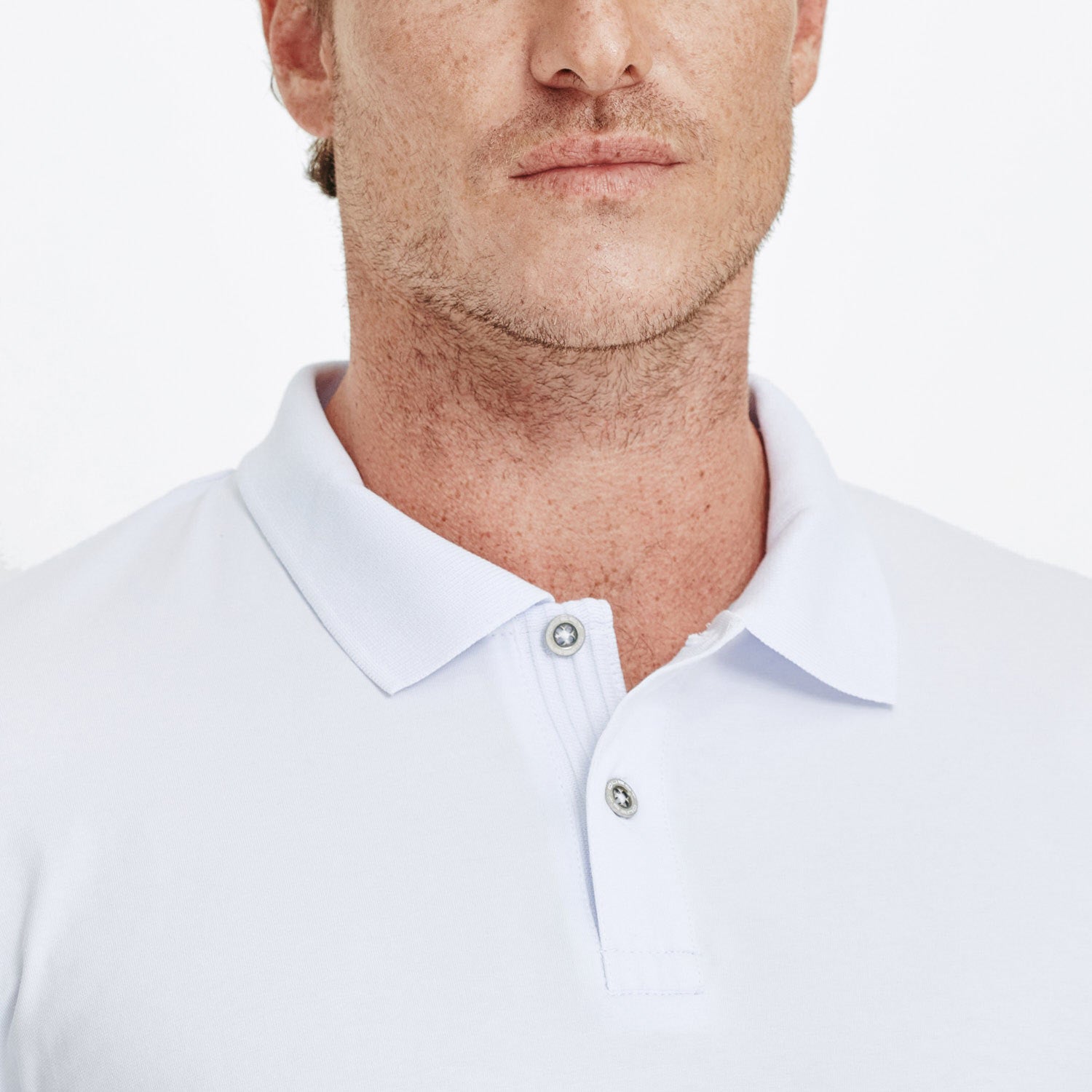 POLO SLIM COLOR BLANCO OPTICO