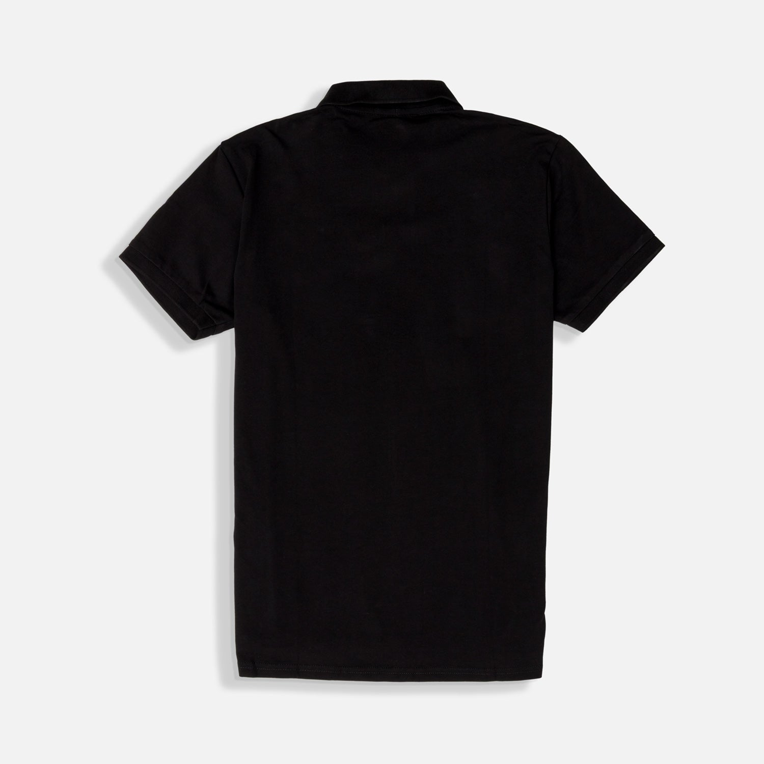POLO MANGA CORTA COLOR NEGRO
