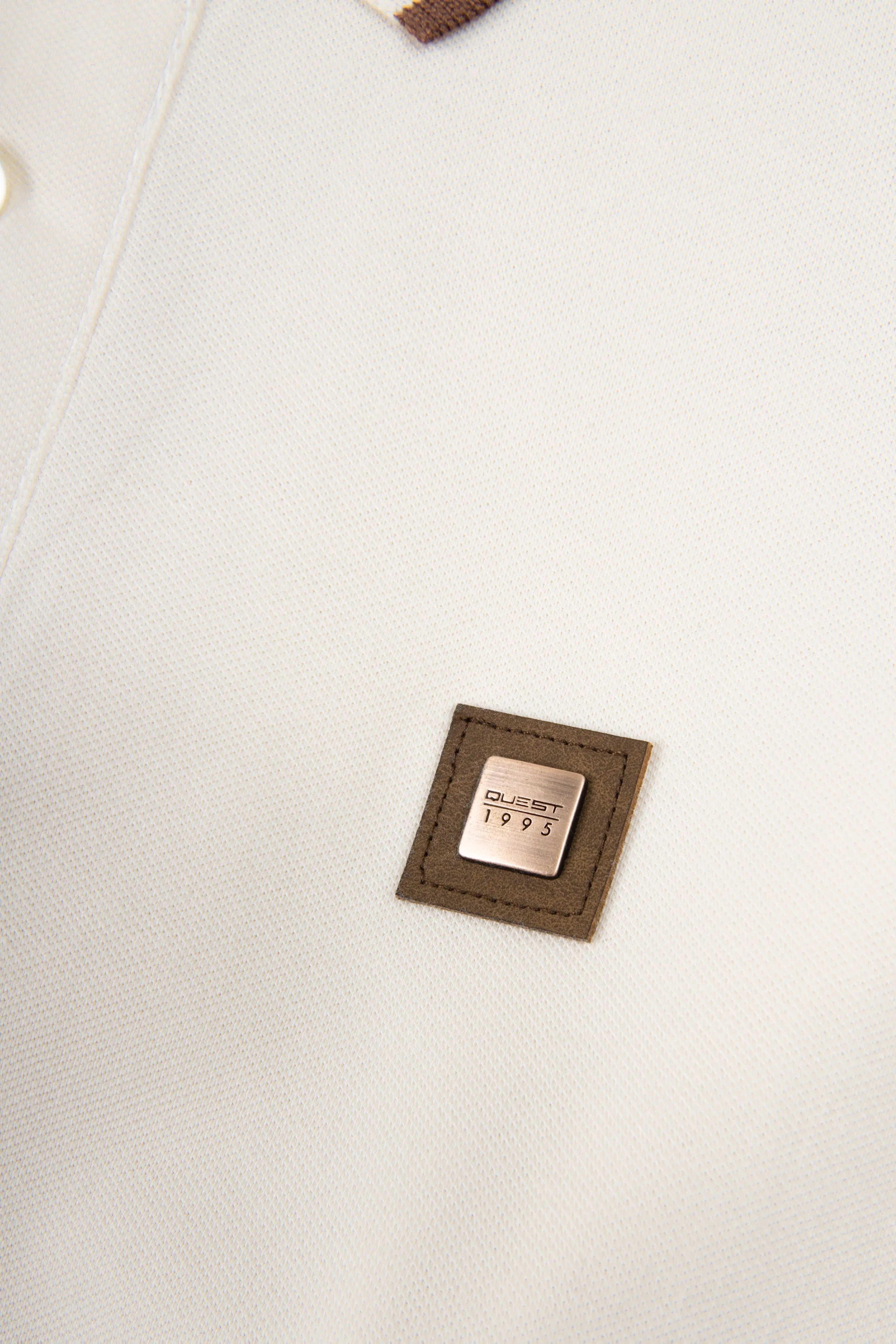 POLO TIPPING COLOR IVORY MARFIL-BRUNETTE
