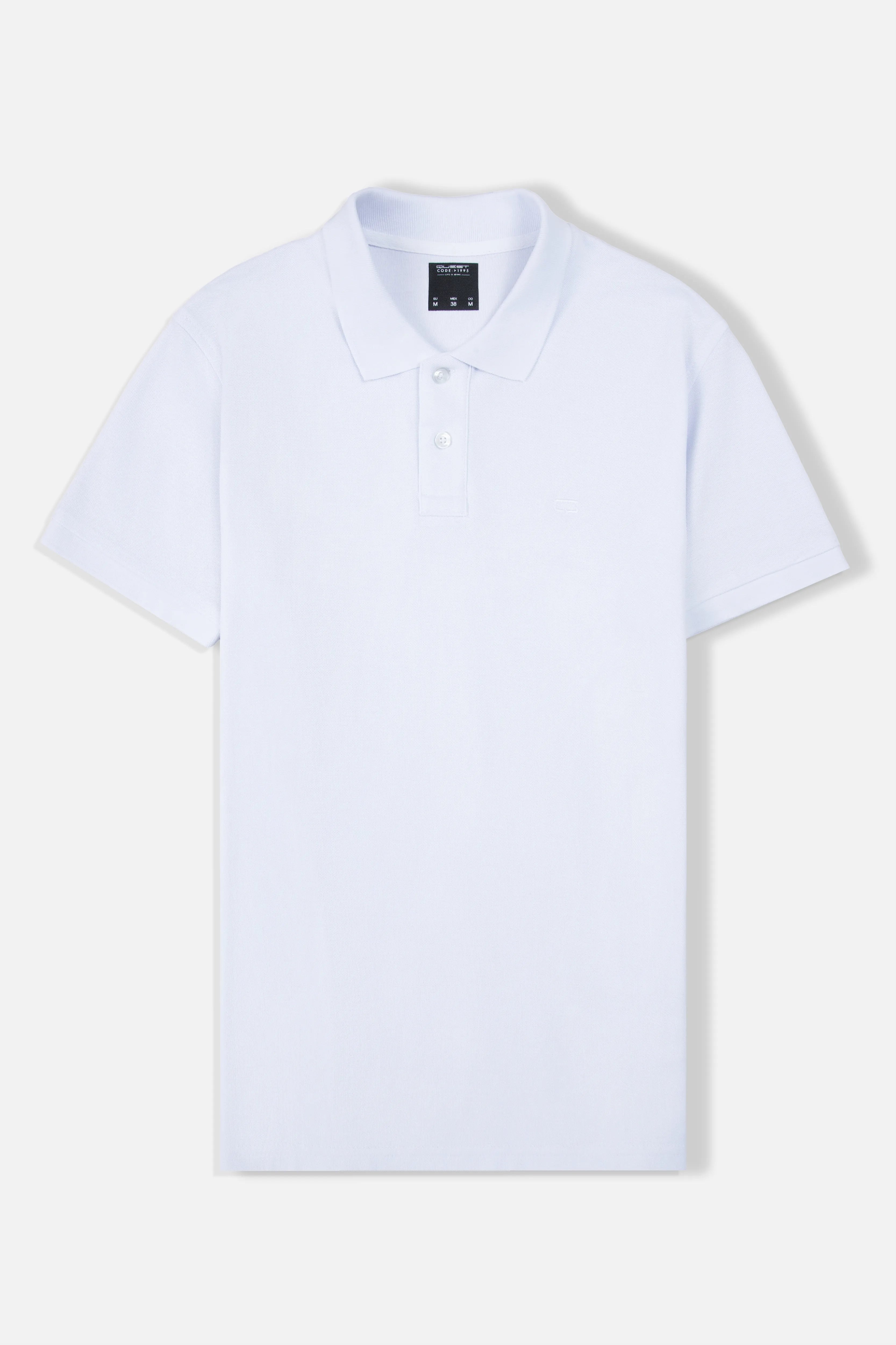 POLO SLIM COLOR BLANCO OPTICO