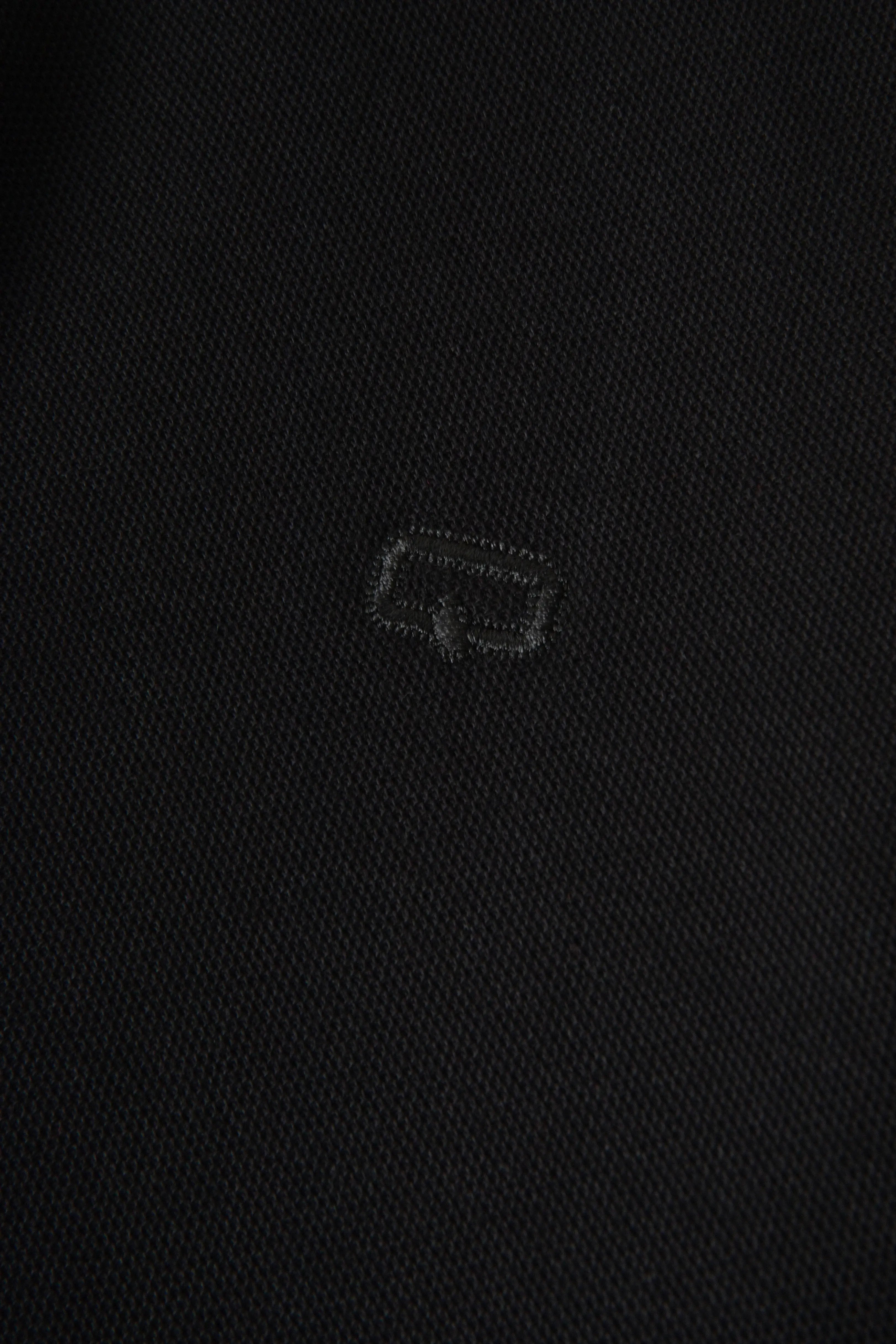 POLO SLIM COLOR NEGRO