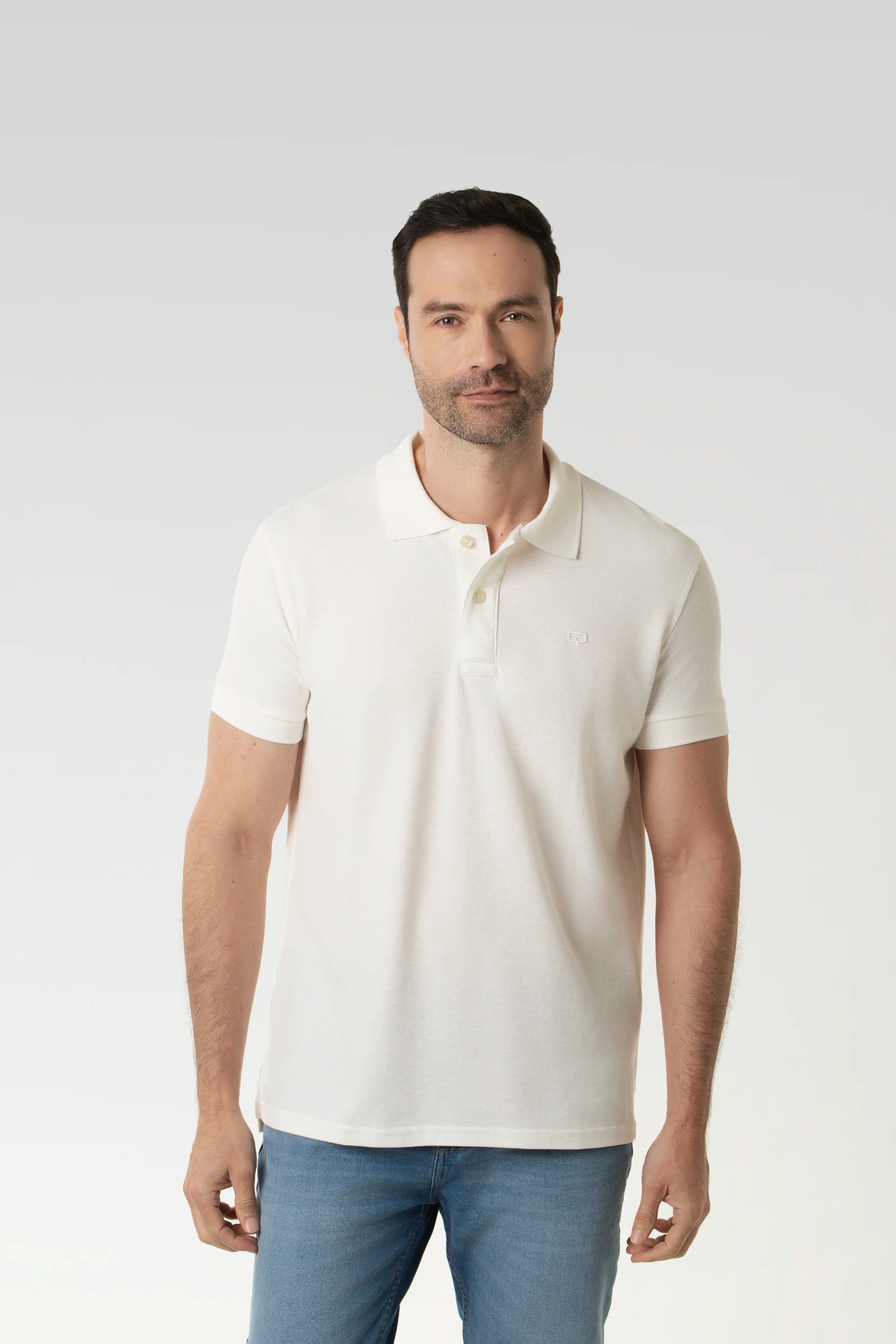 POLO SLIM COLOR IVORY