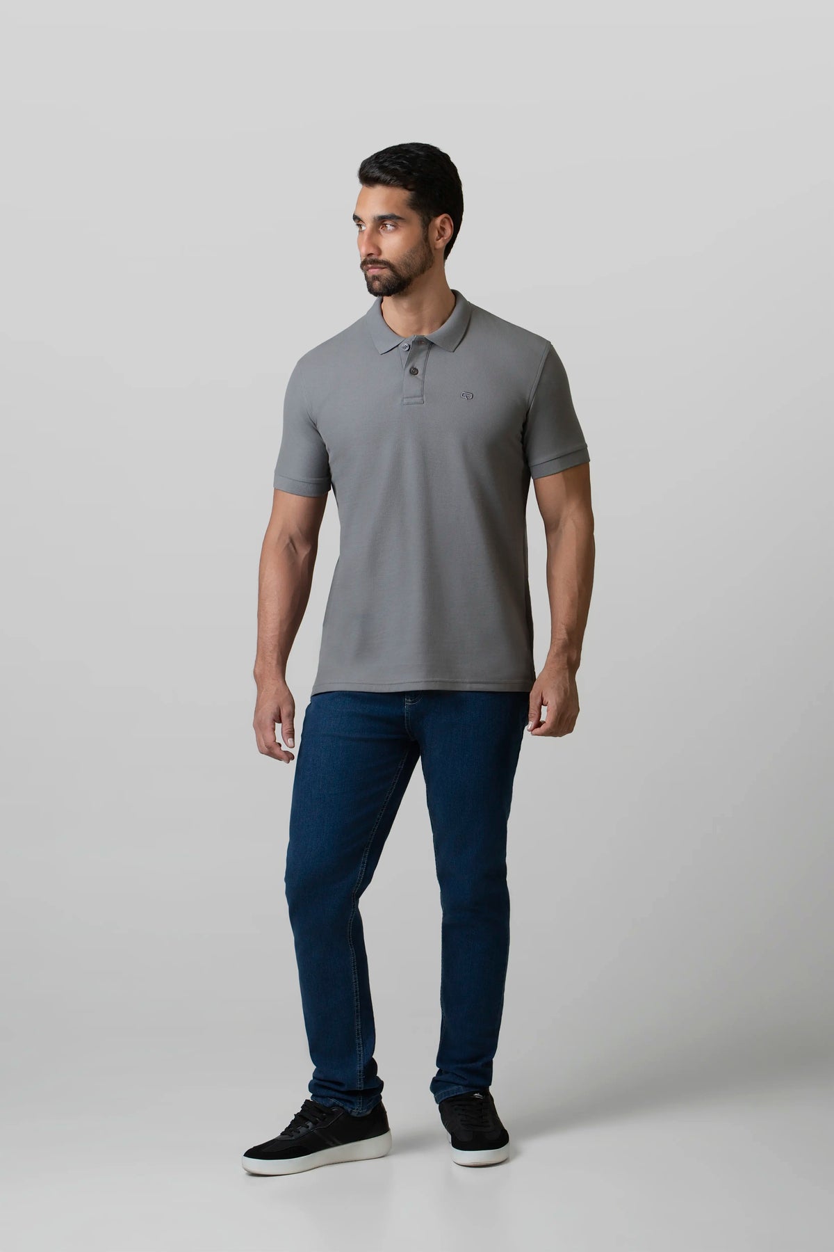 POLO SLIM COLOR PEWTER
