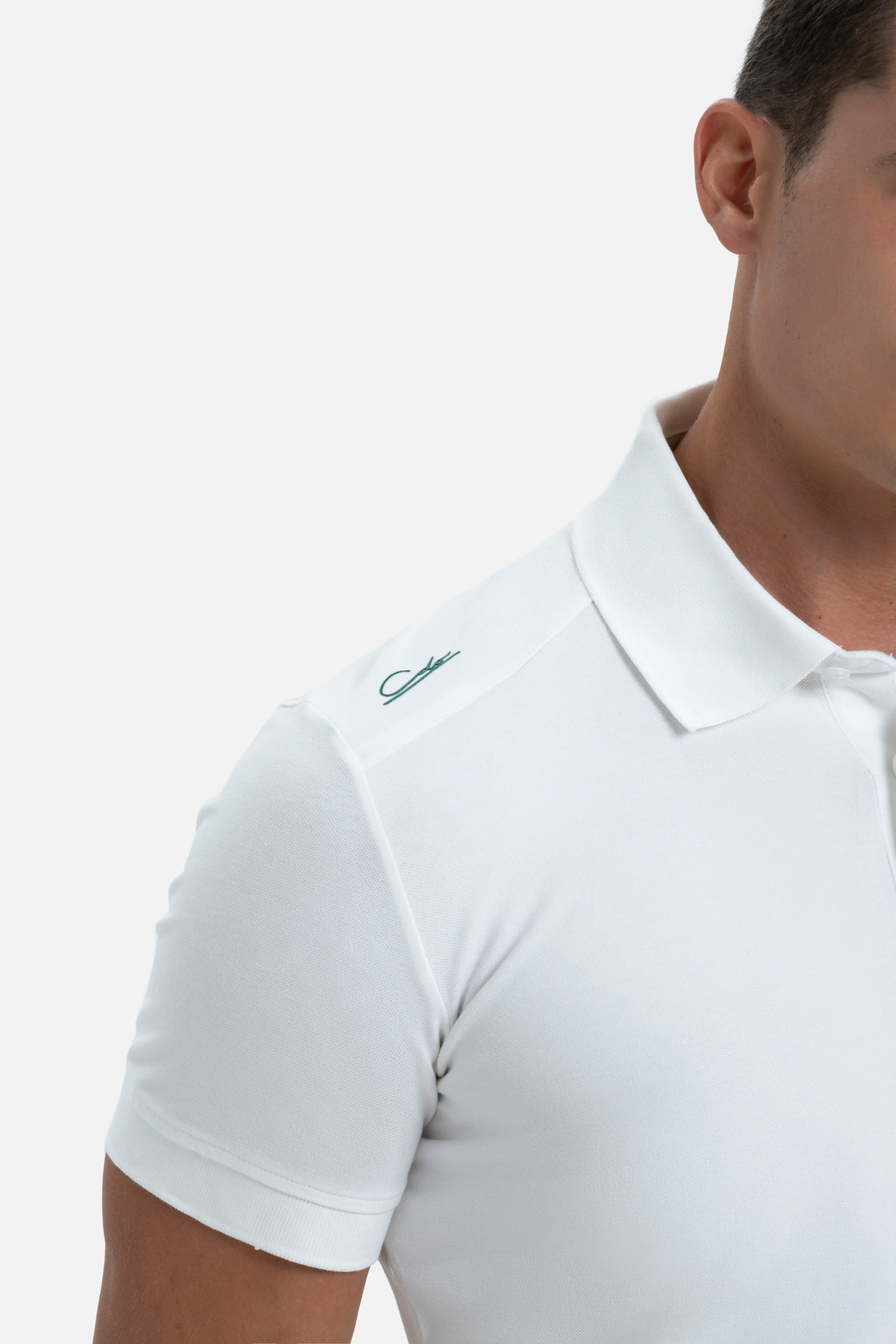 POLO MANGA CORTA COLOR IVORY