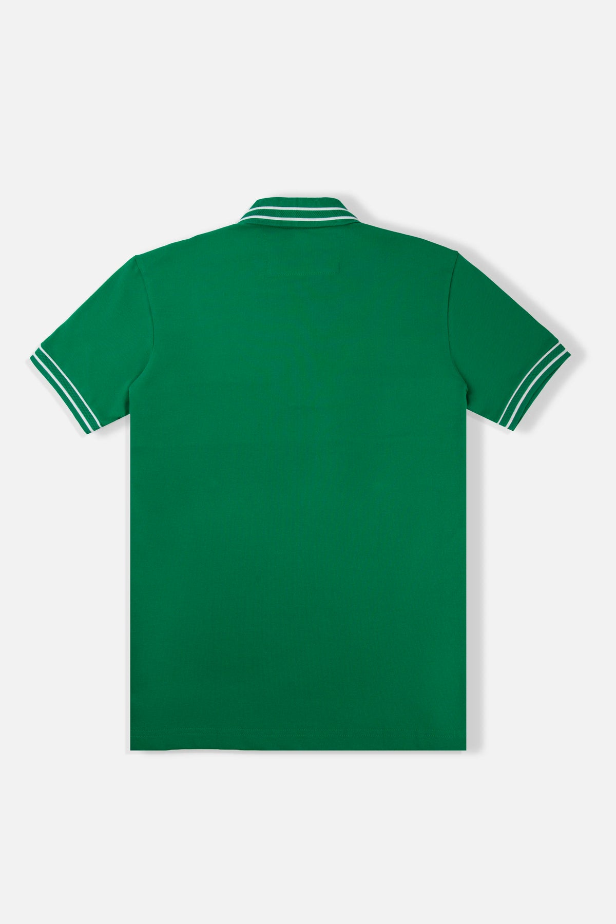 POLO MANGA CORTA COLOR VERDE VIBRANTE