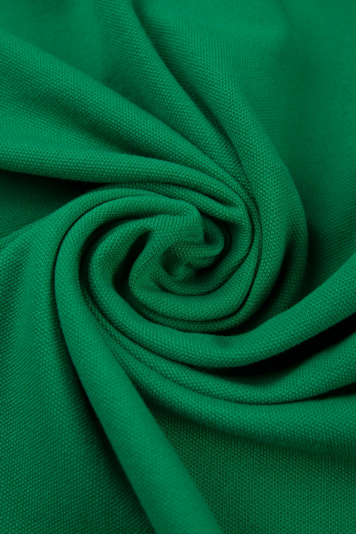 POLO MANGA CORTA COLOR VERDE VIBRANTE