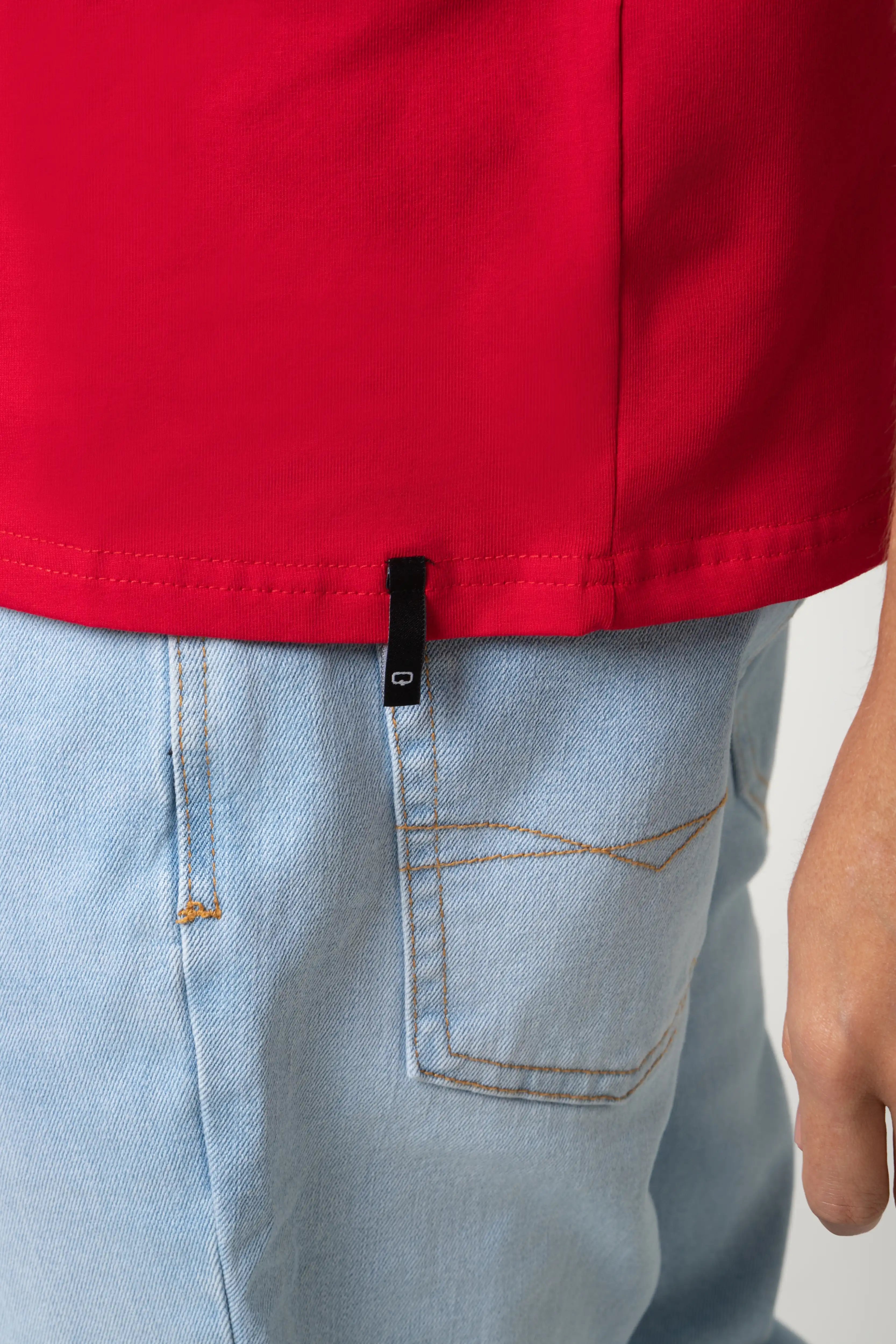 CAMISETA ESPECIAL UNICOLOR COLOR ROJO