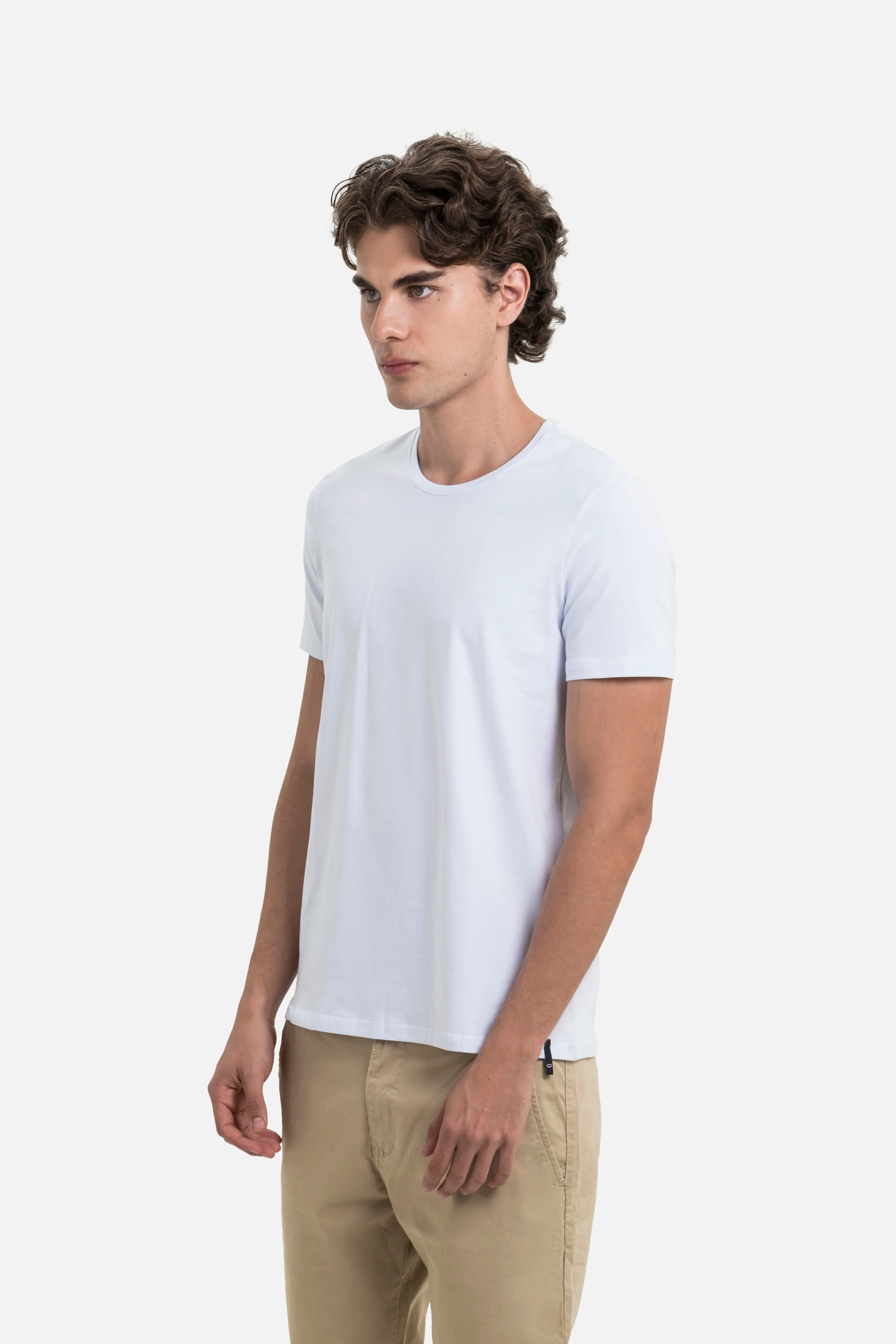 CAMISETA ESPECIAL UNICOLOR COLOR BLANCO OPTICO