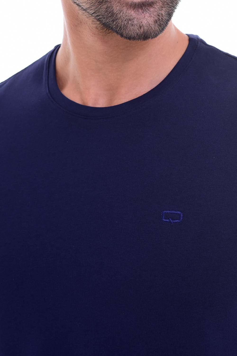 CAMISETA ESPECIAL UNICOLOR COLOR AZUL OSCURO