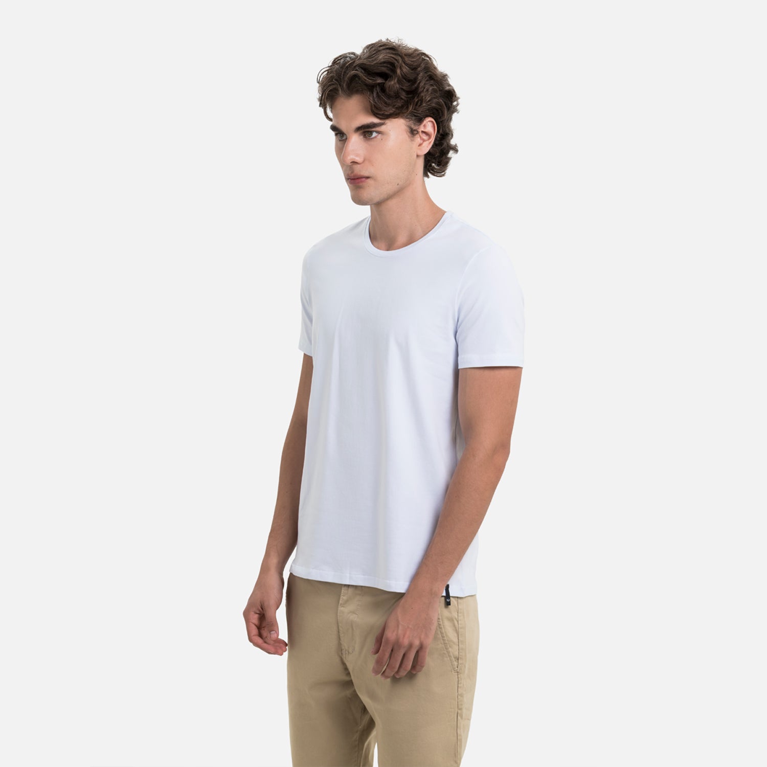 CAMISETA ESPECIAL UNICOLOR COLOR BLANCO OPTICO