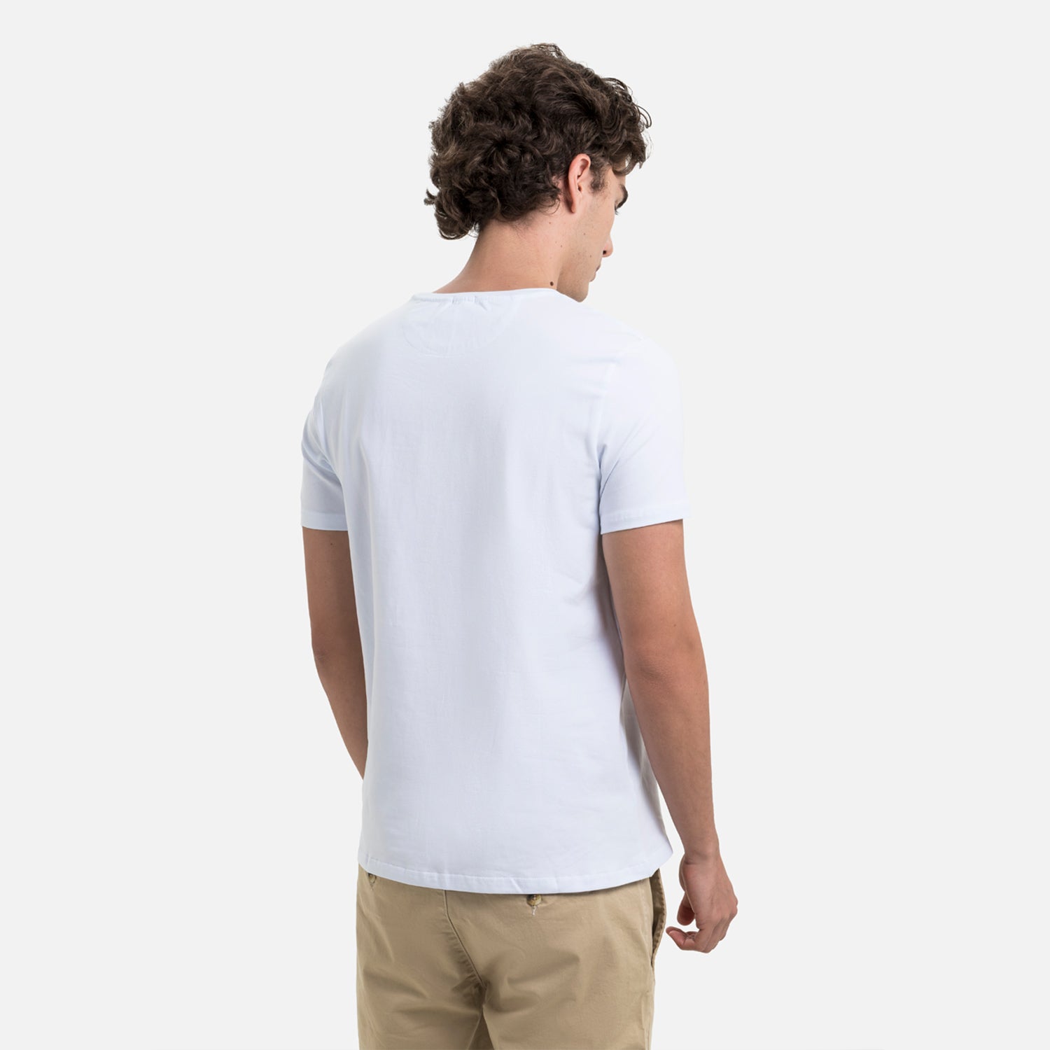 CAMISETA ESPECIAL UNICOLOR COLOR BLANCO OPTICO