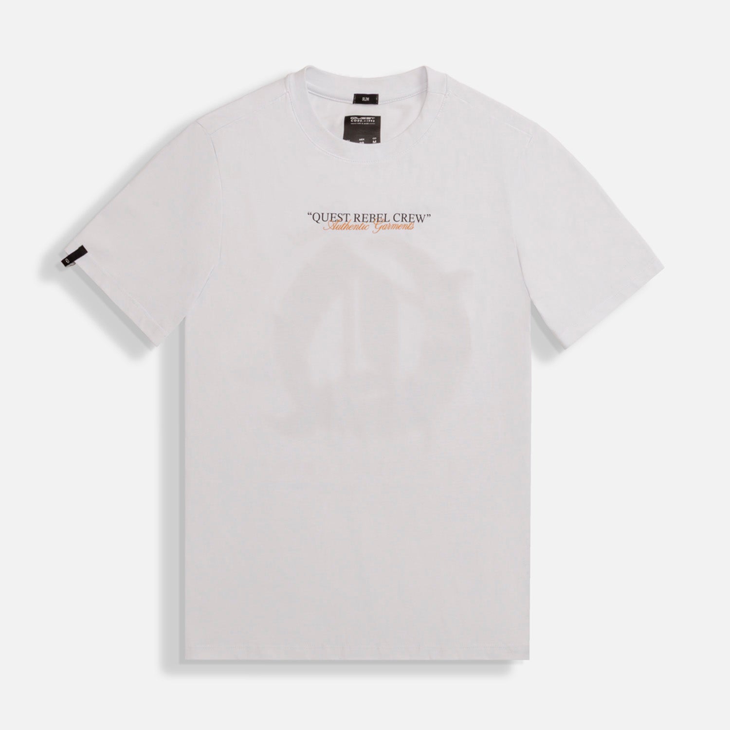 CAMISETA ESPECIAL ESTAMPADO LOCALIZADO COLOR BLANCO BLANCO