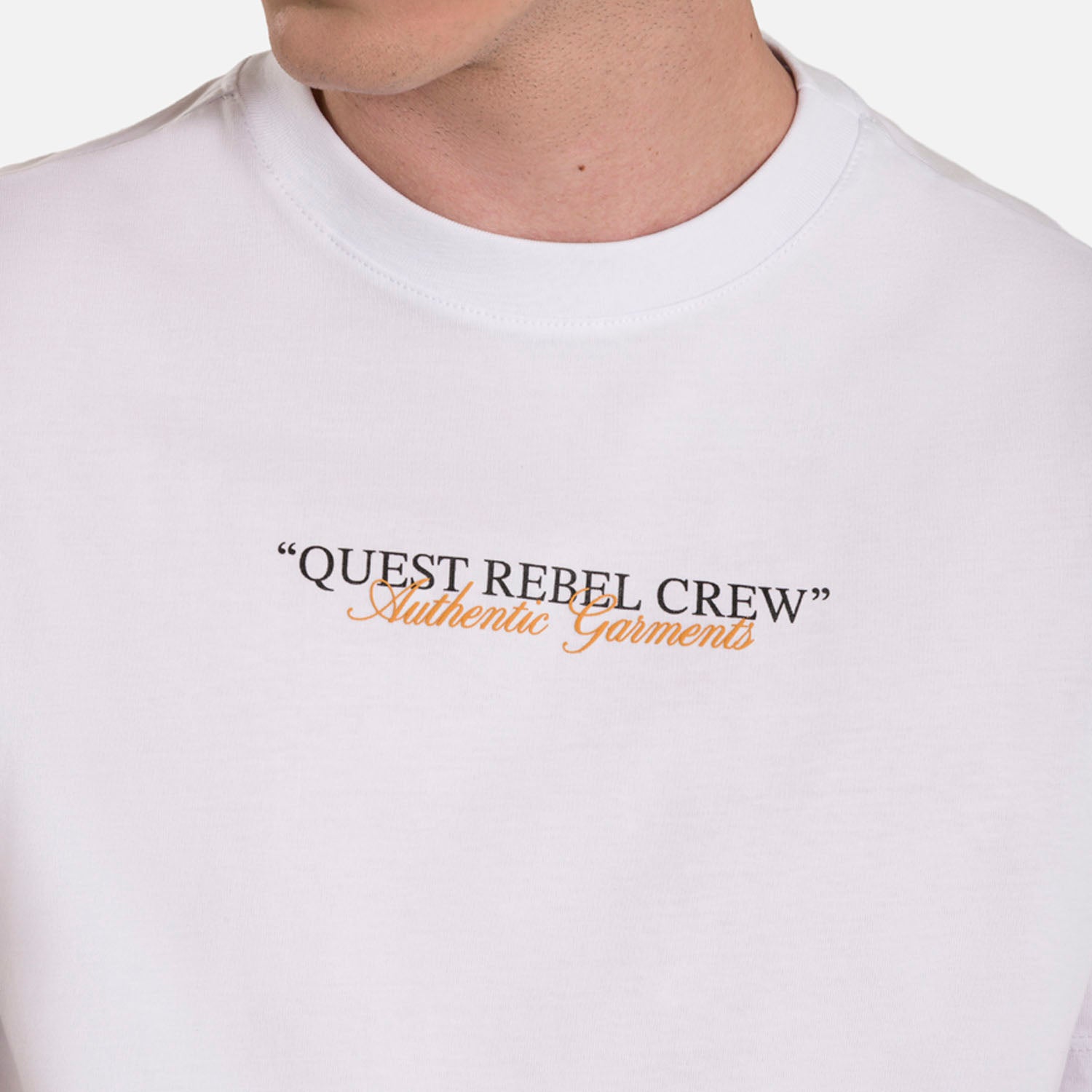 CAMISETA ESPECIAL ESTAMPADO LOCALIZADO COLOR BLANCO BLANCO