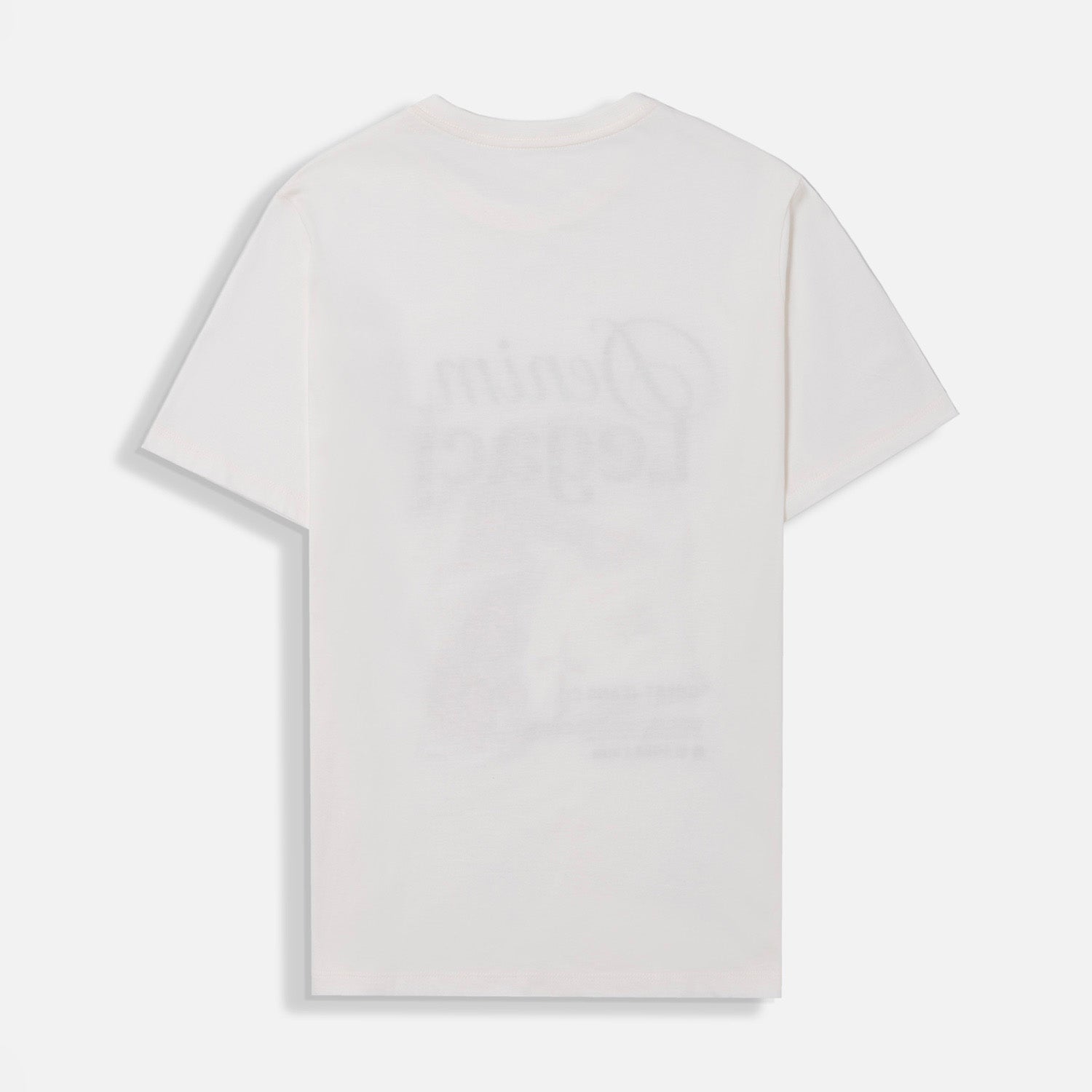 CAMISETA ESPECIAL ESTAMPADO LOCALIZADO COLOR IVORY