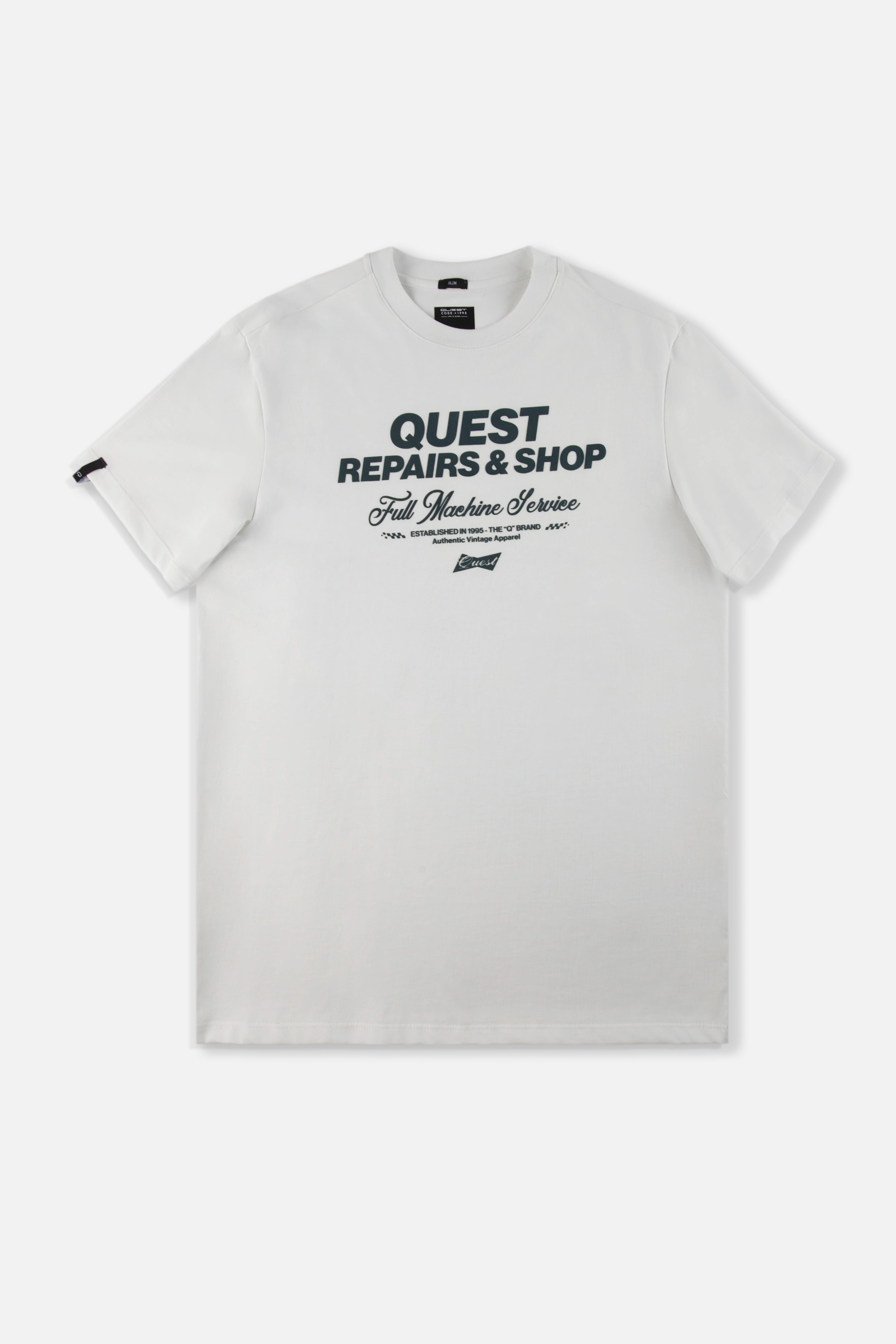 CAMISETA ESPECIAL ESTAMPADO LOCALIZADO COLOR IVORY