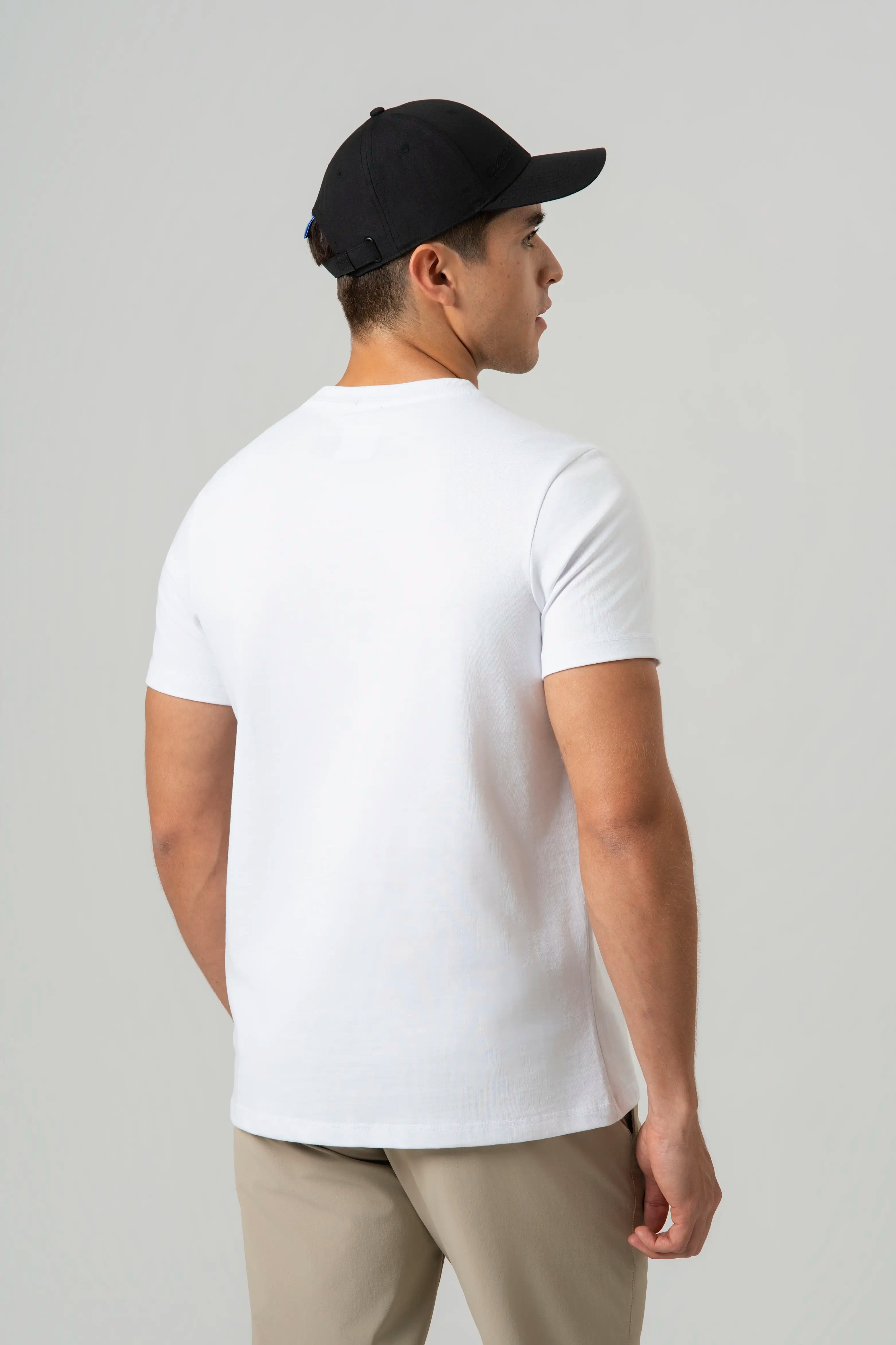CAMISETA ESPECIAL ESTAMPADO LOCALIZADO COLOR BLANCO BLANCO